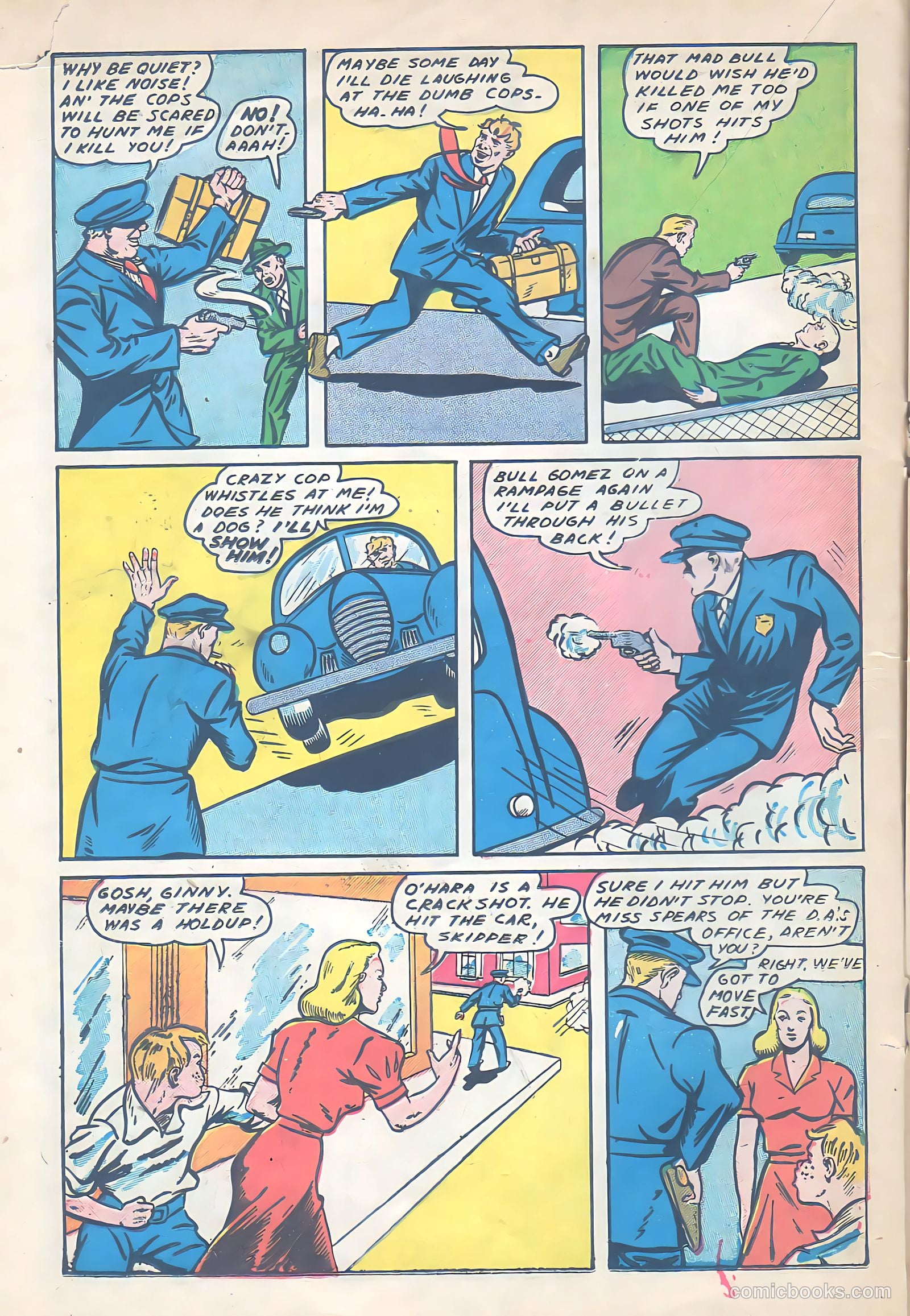 Spotlight Comics #3 (1945) — page 23 of 49