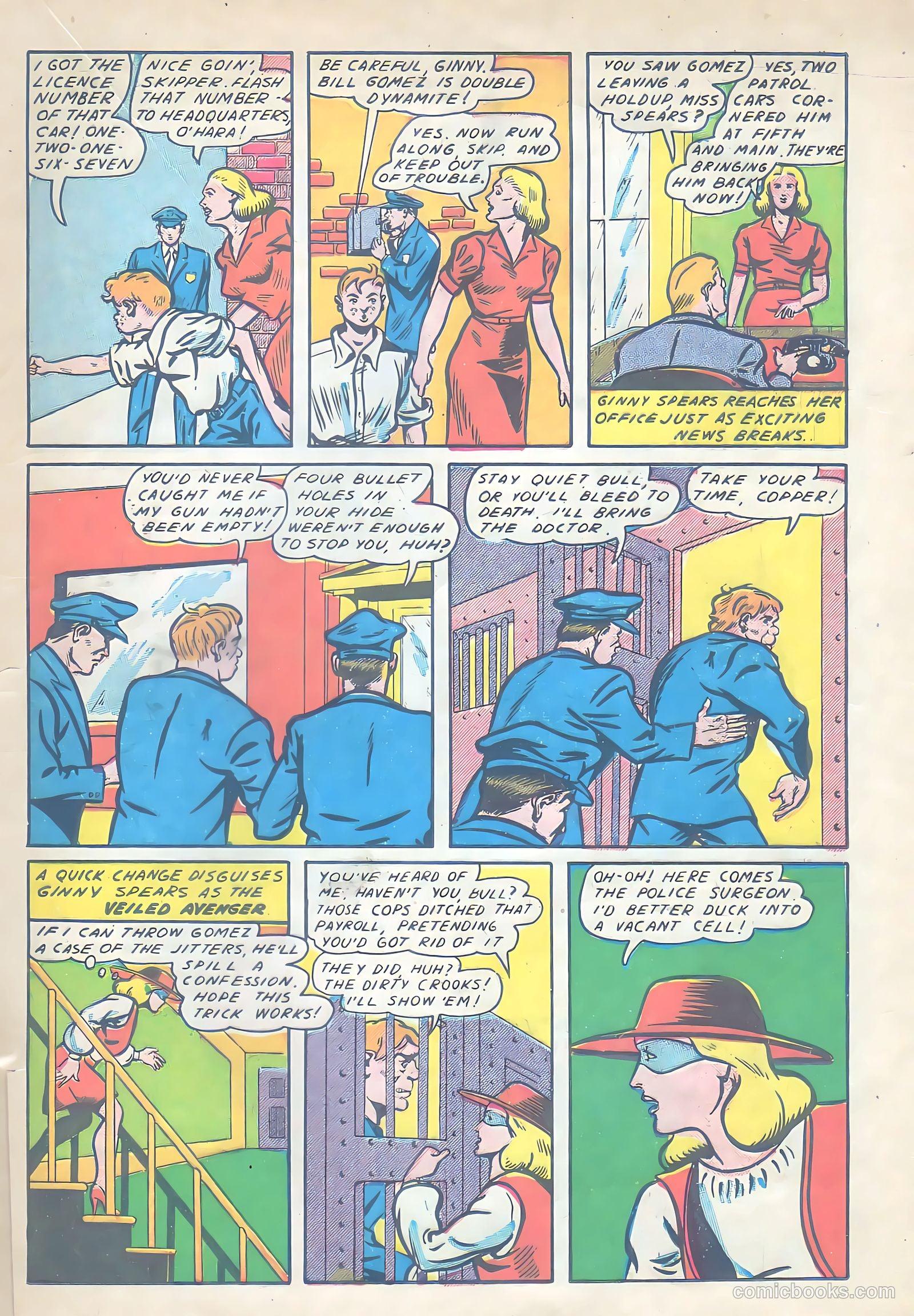 Spotlight Comics #3 (1945) — page 24 of 49