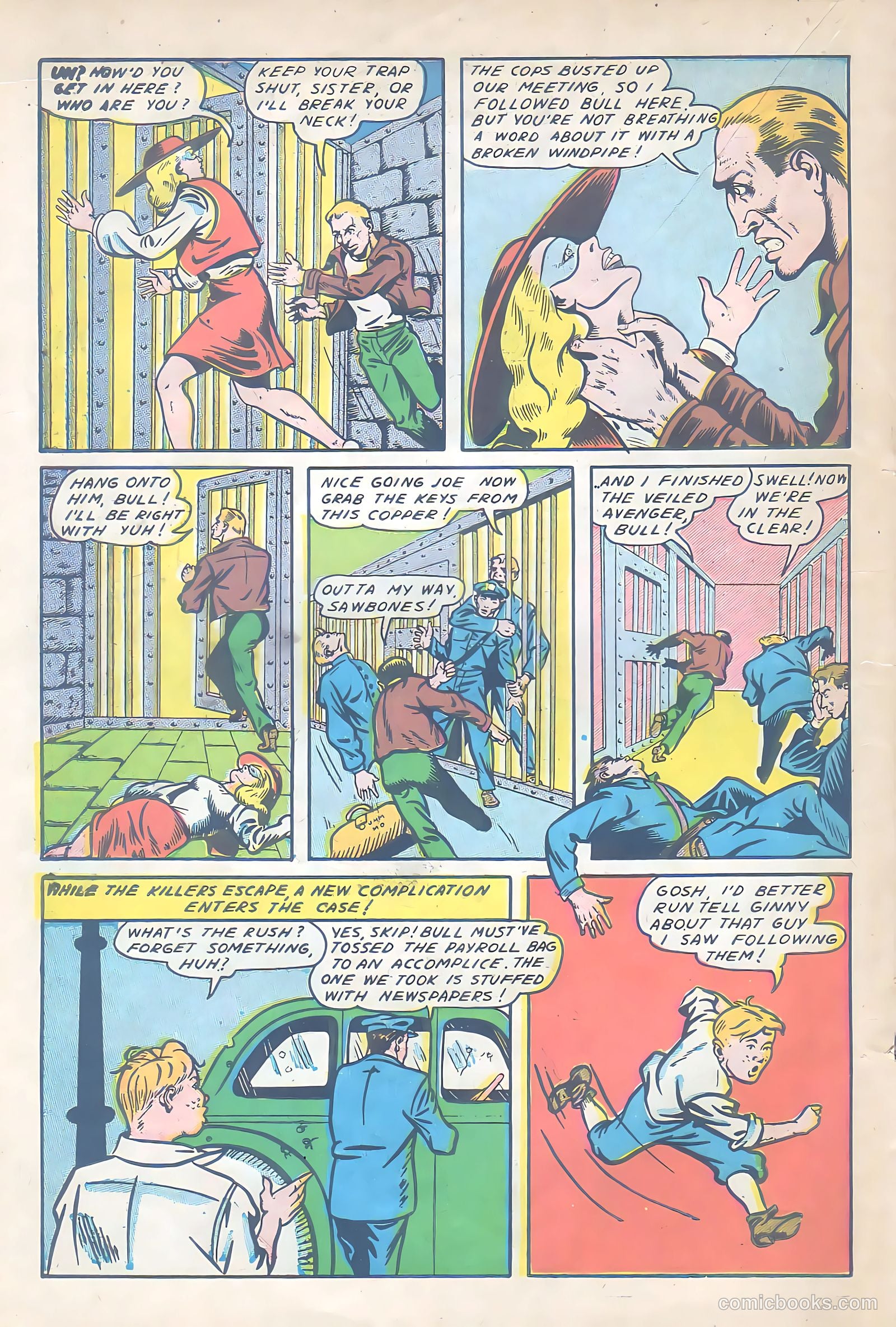 Spotlight Comics #3 (1945) — page 25 of 49
