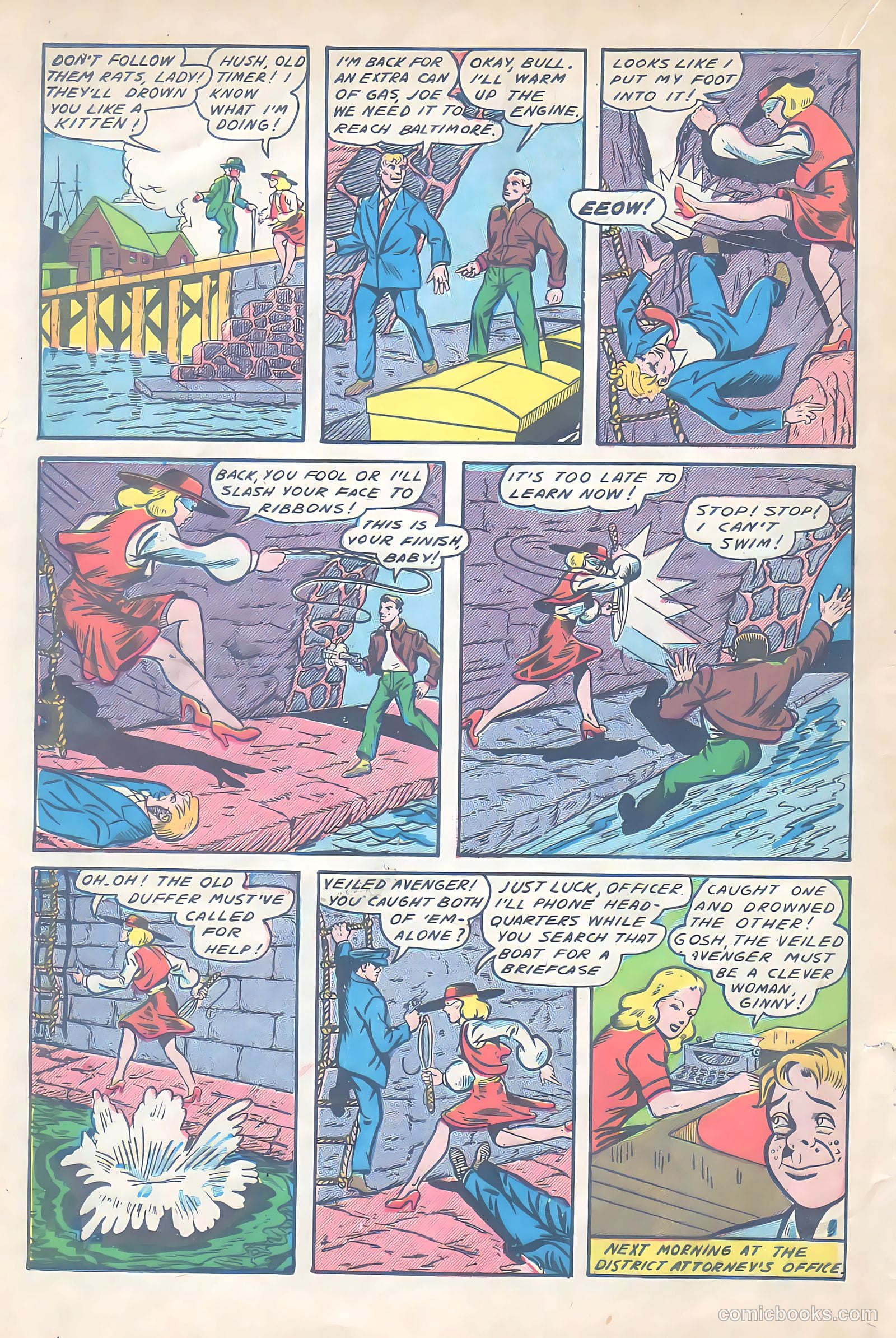 Spotlight Comics #3 (1945) — page 27 of 49