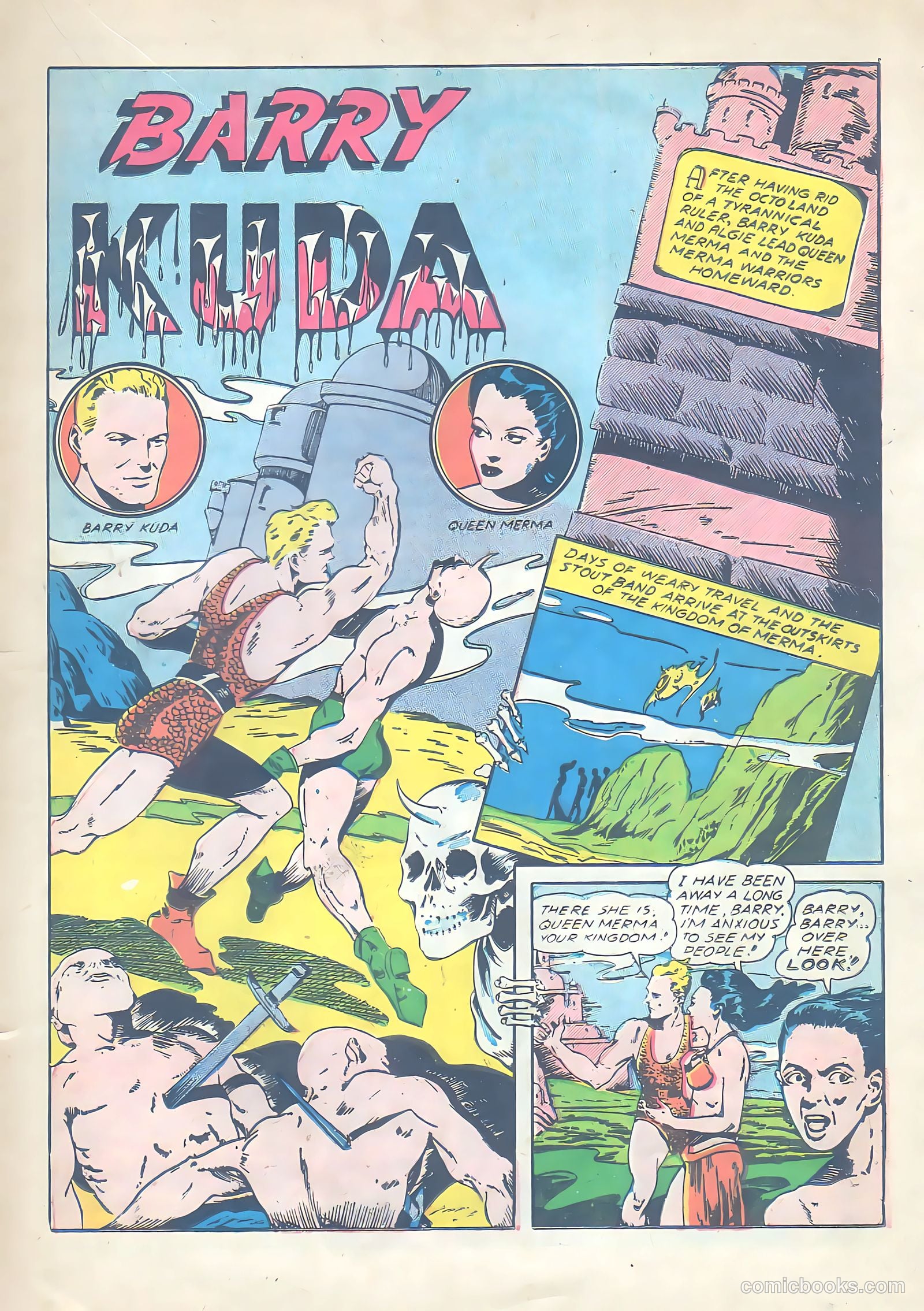 Spotlight Comics #3 (1945) — page 28 of 49