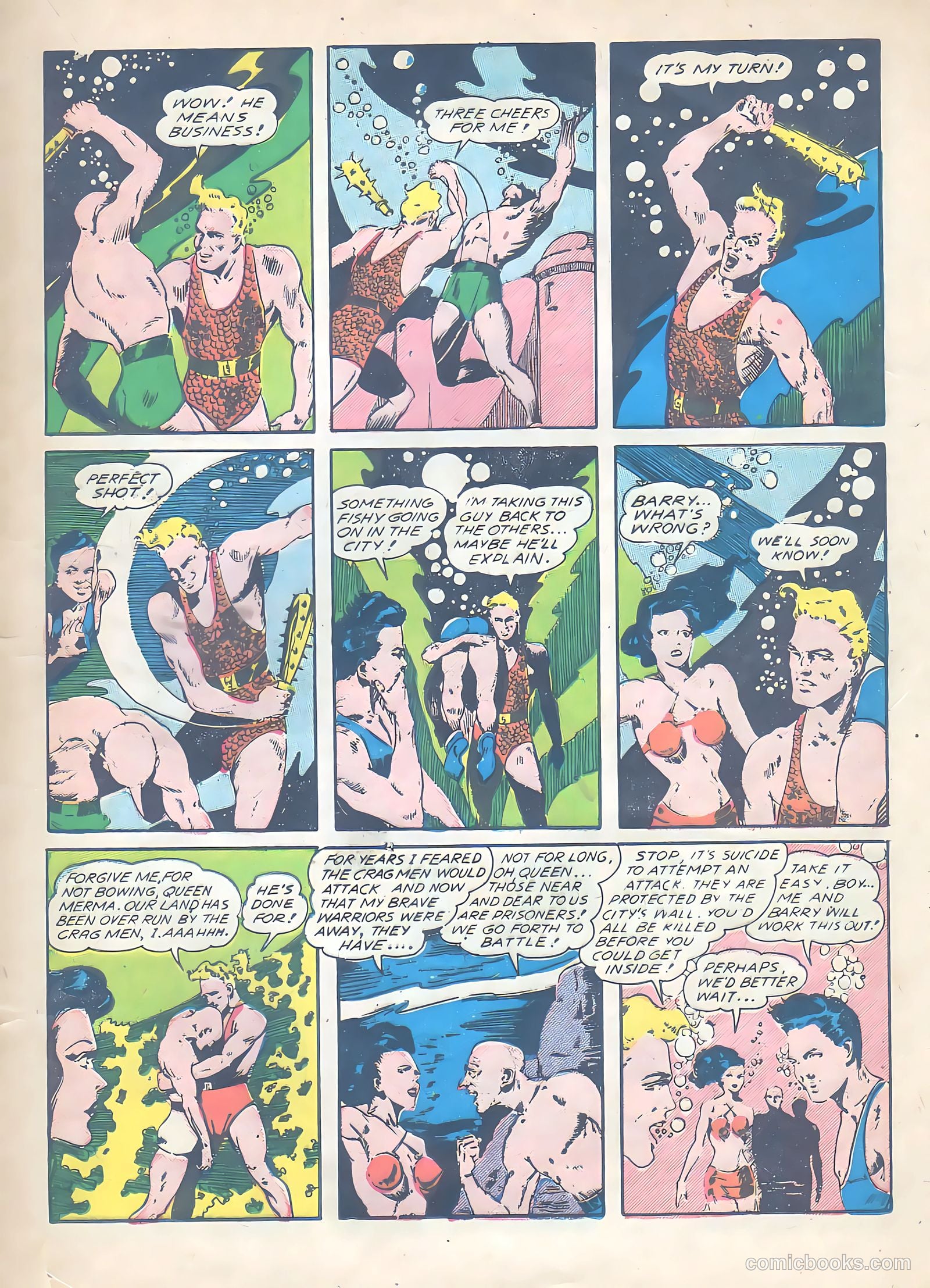 Spotlight Comics #3 (1945) — page 30 of 49