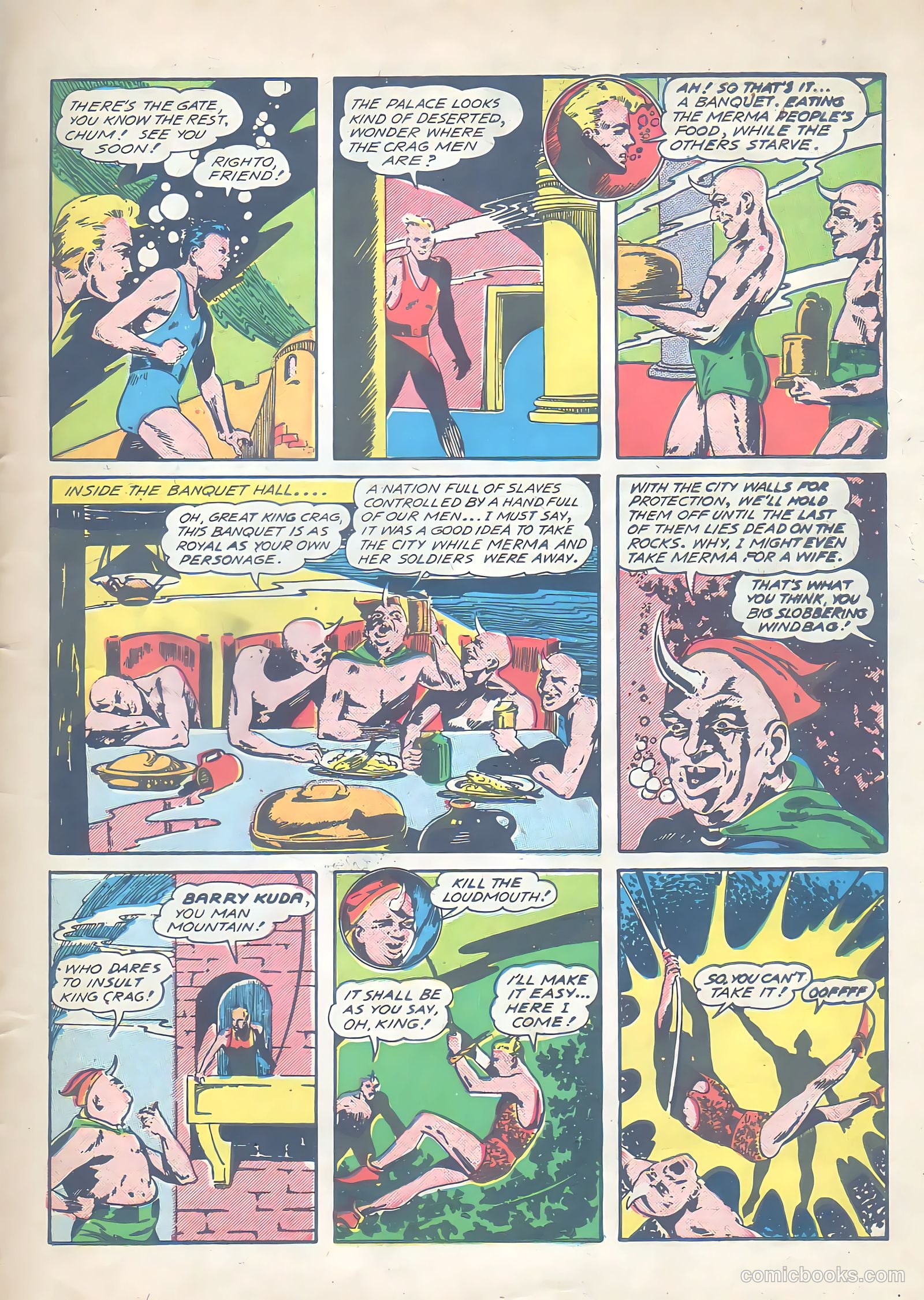 Spotlight Comics #3 (1945) — page 32 of 49