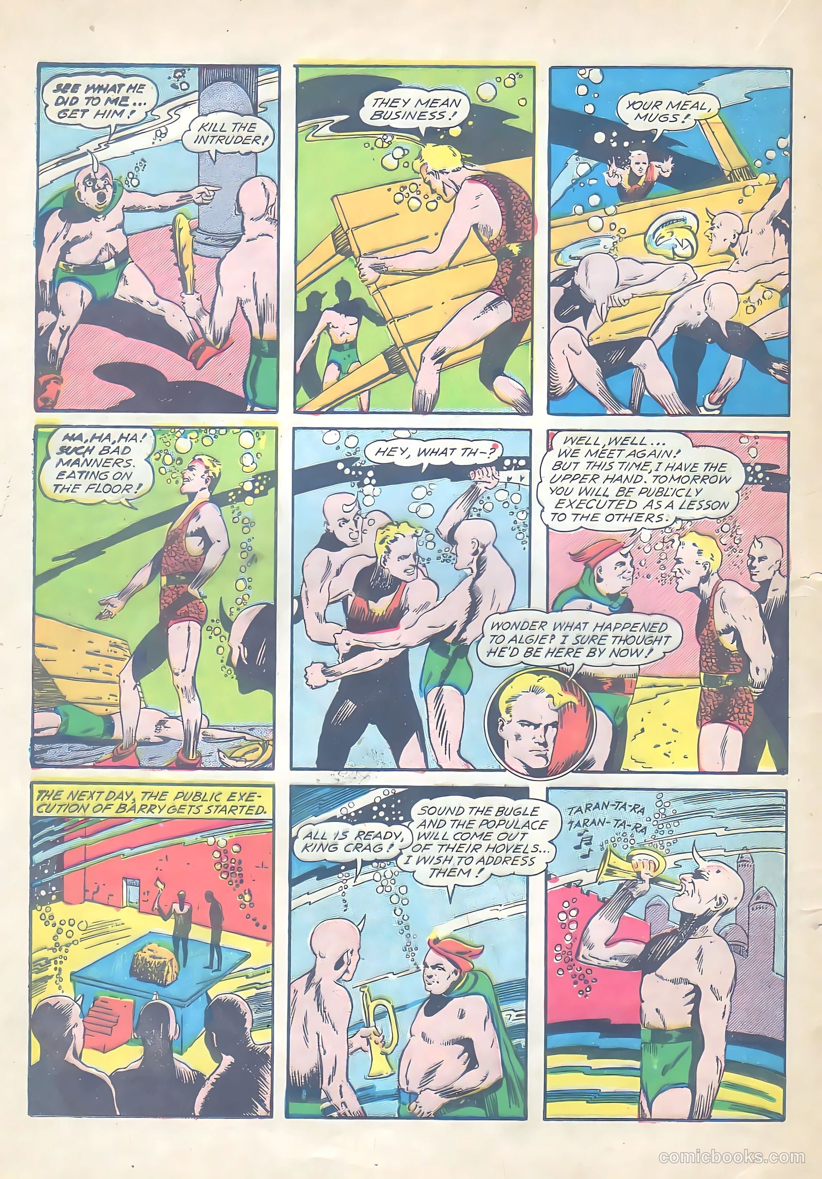 Spotlight Comics #3 (1945) — page 33 of 49