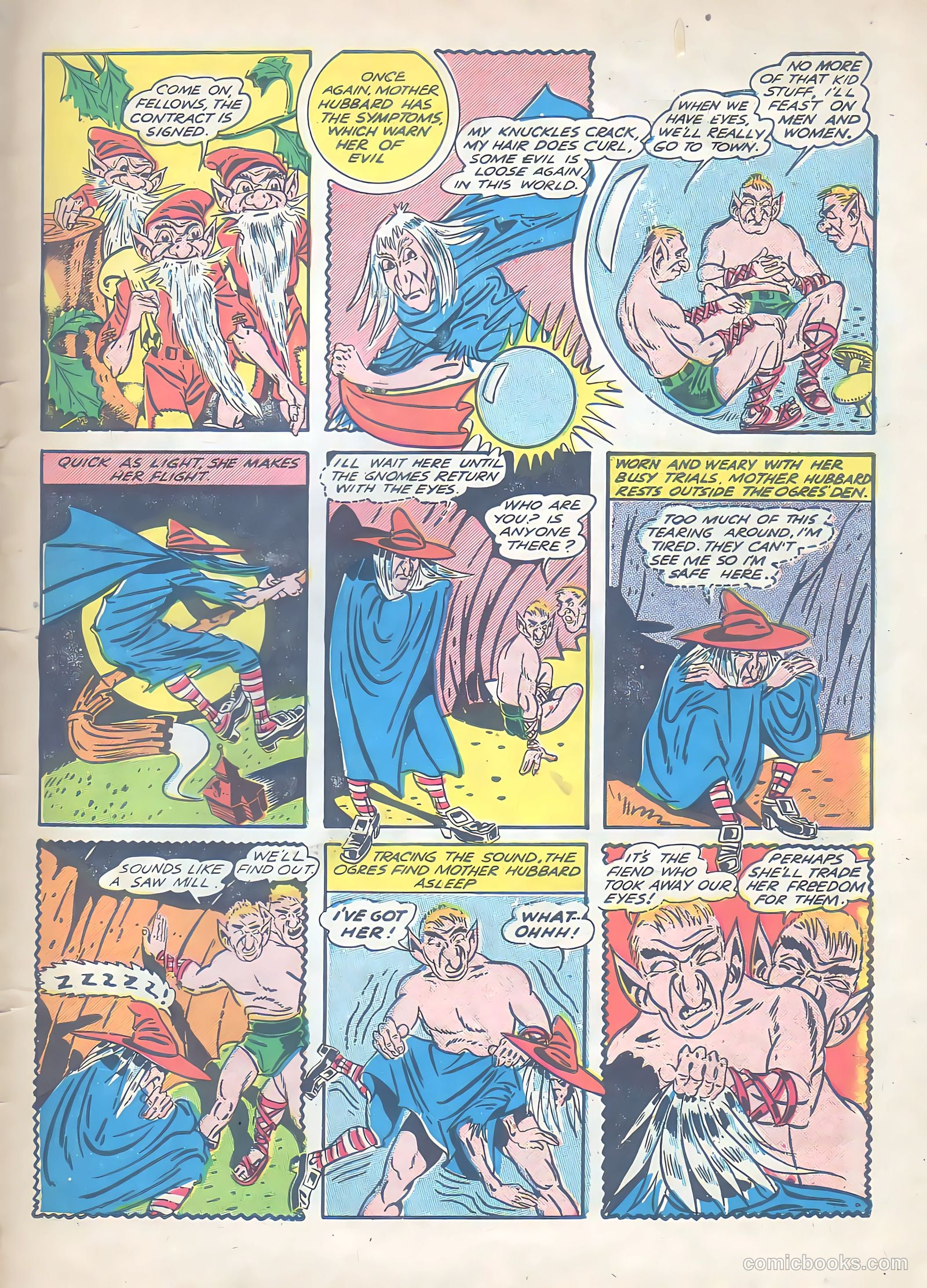 Spotlight Comics #3 (1945) — page 38 of 49