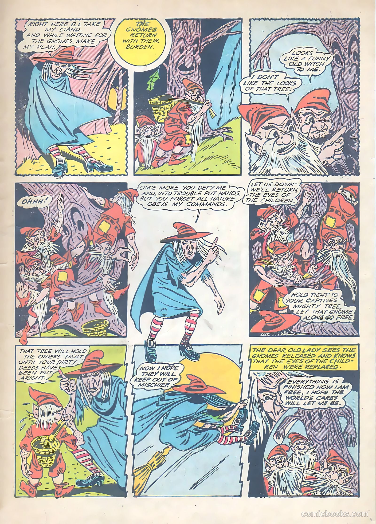 Spotlight Comics #3 (1945) — page 40 of 49