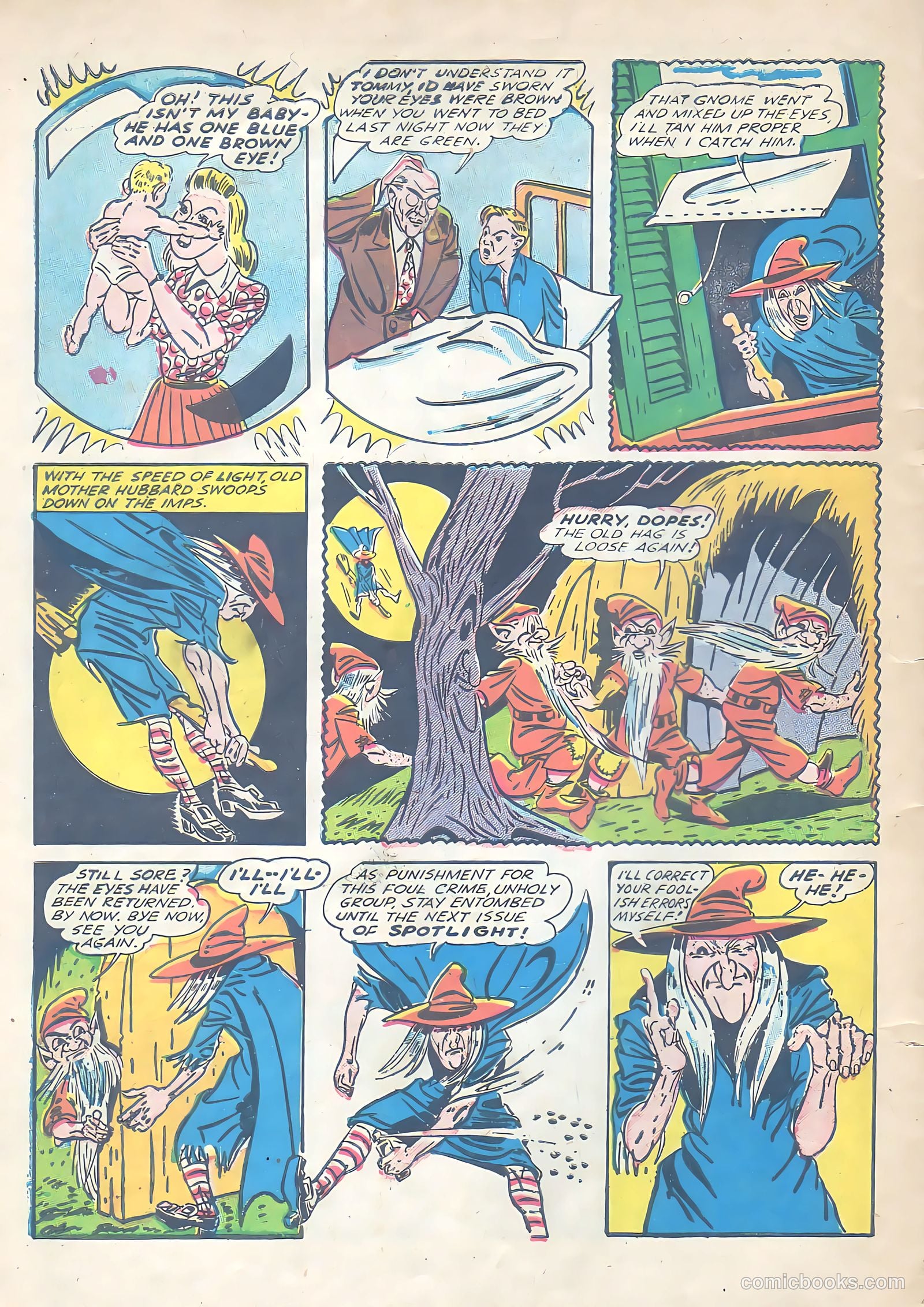 Spotlight Comics #3 (1945) — page 41 of 49