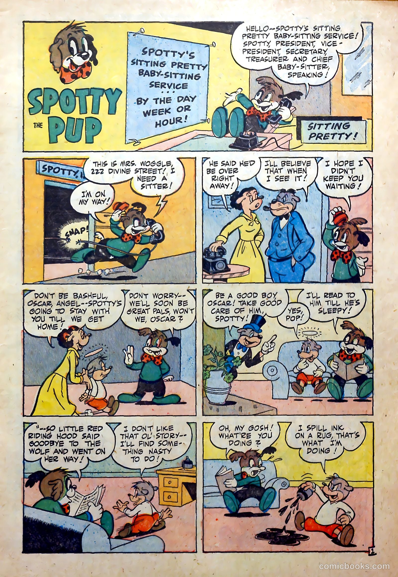 Spotty the Pup #2 (1953) — page 3 of 36