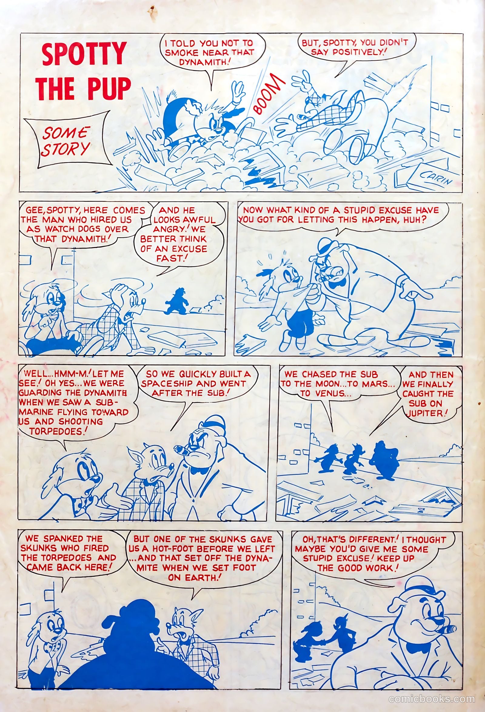 Spotty the Pup #2 (1953) — page 36 of 36
