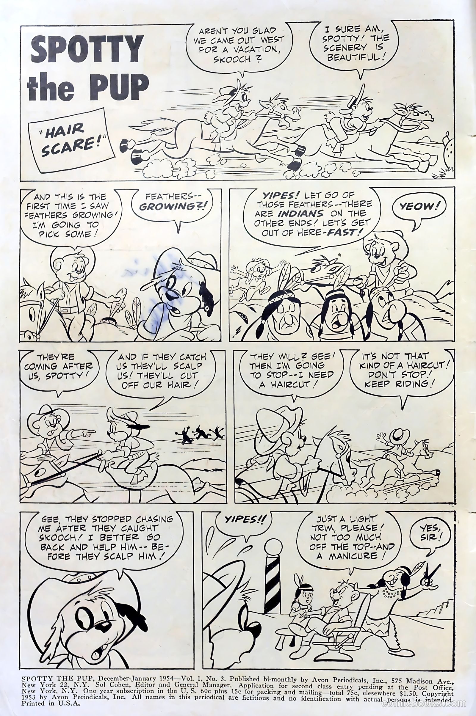 Spotty the Pup #3 (1954) — page 2 of 36