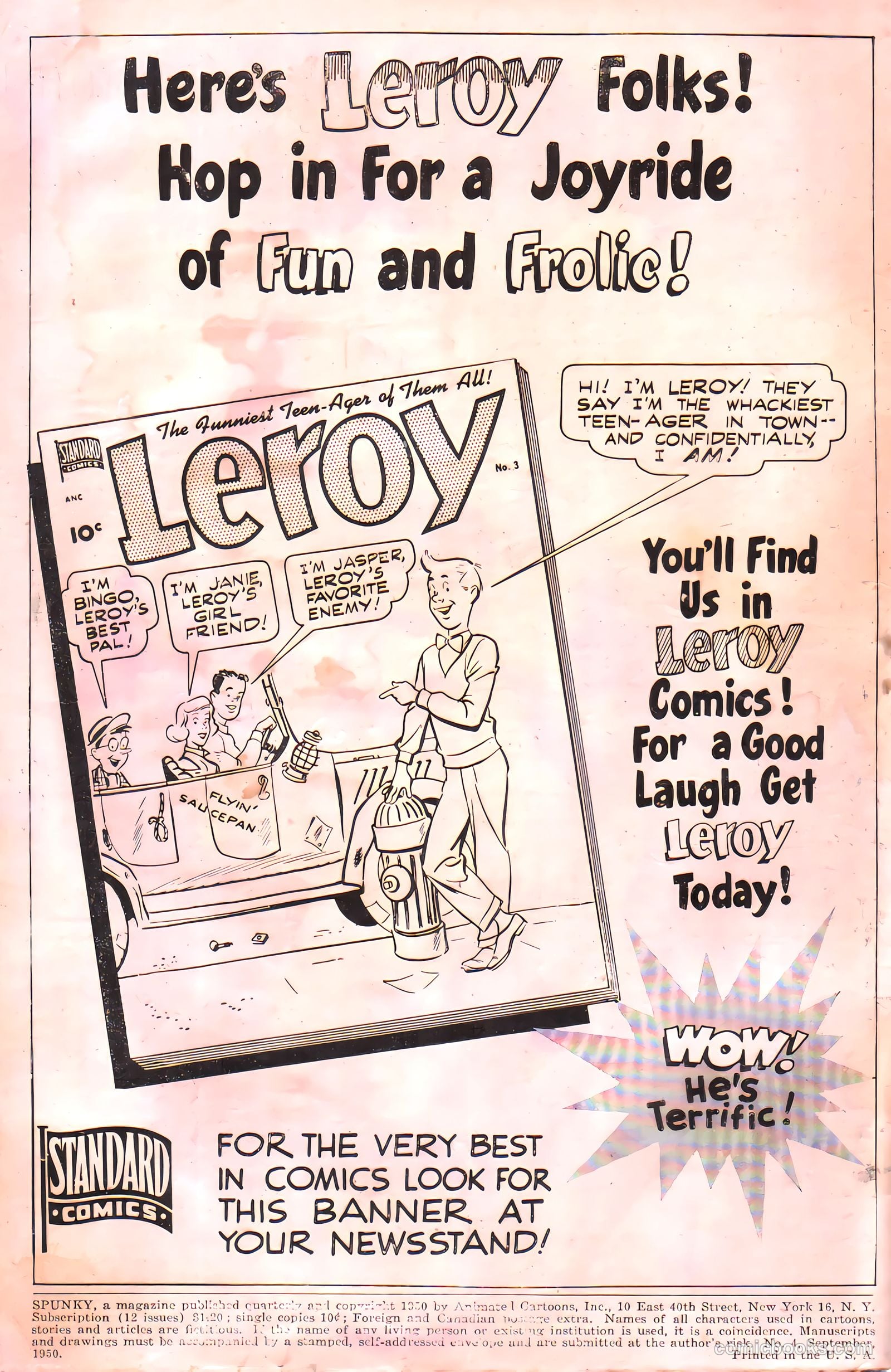 Spunky #4 (1950) — page 2 of 37