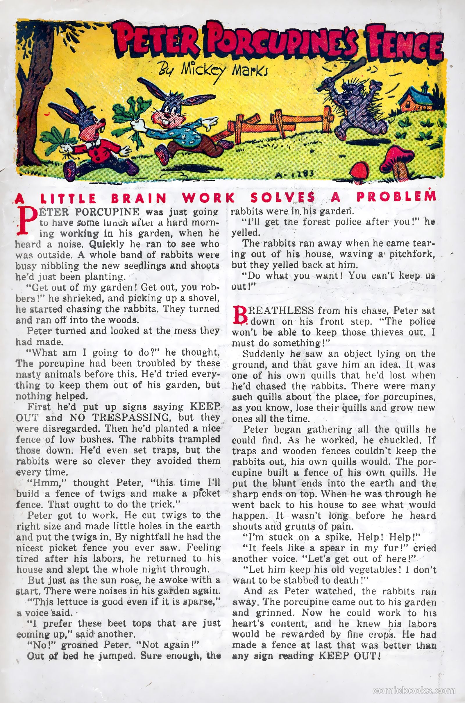 Spunky #5 (1951) — page 33 of 36