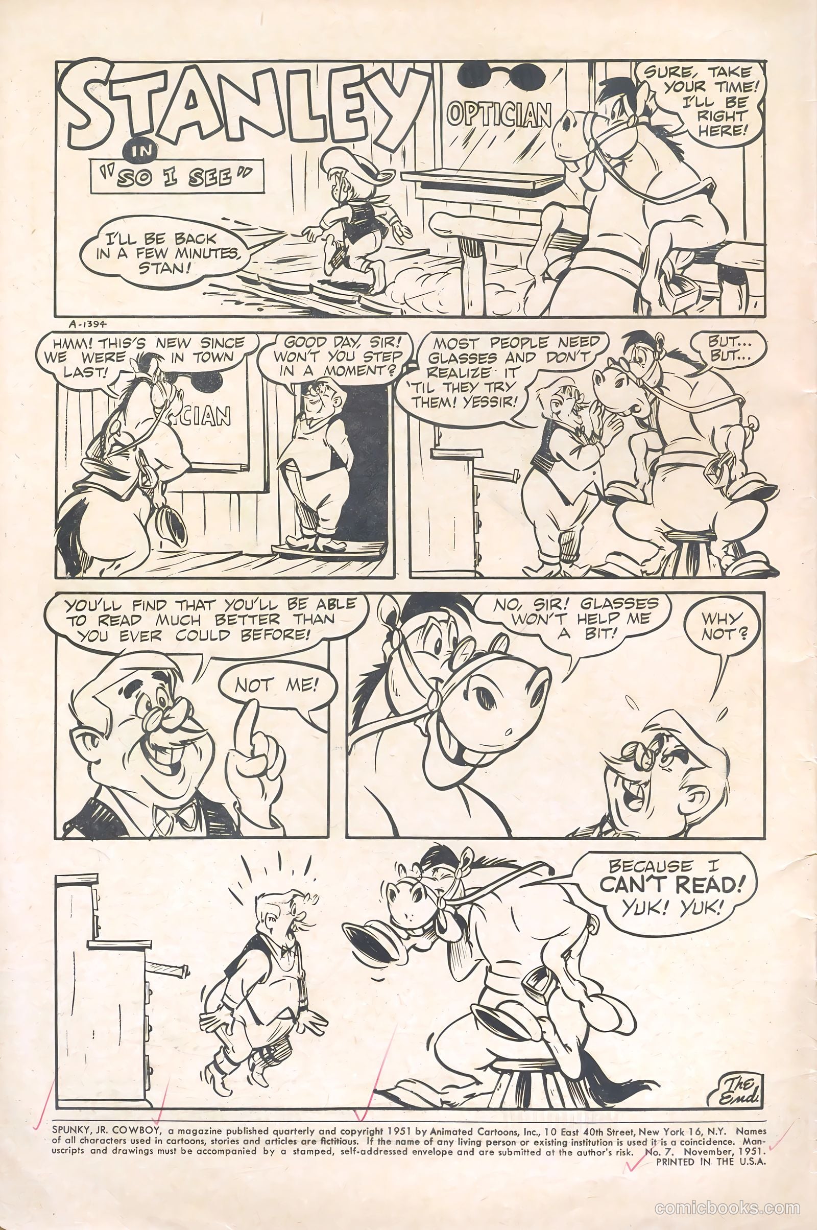 Spunky #7 (1951) — page 2 of 36