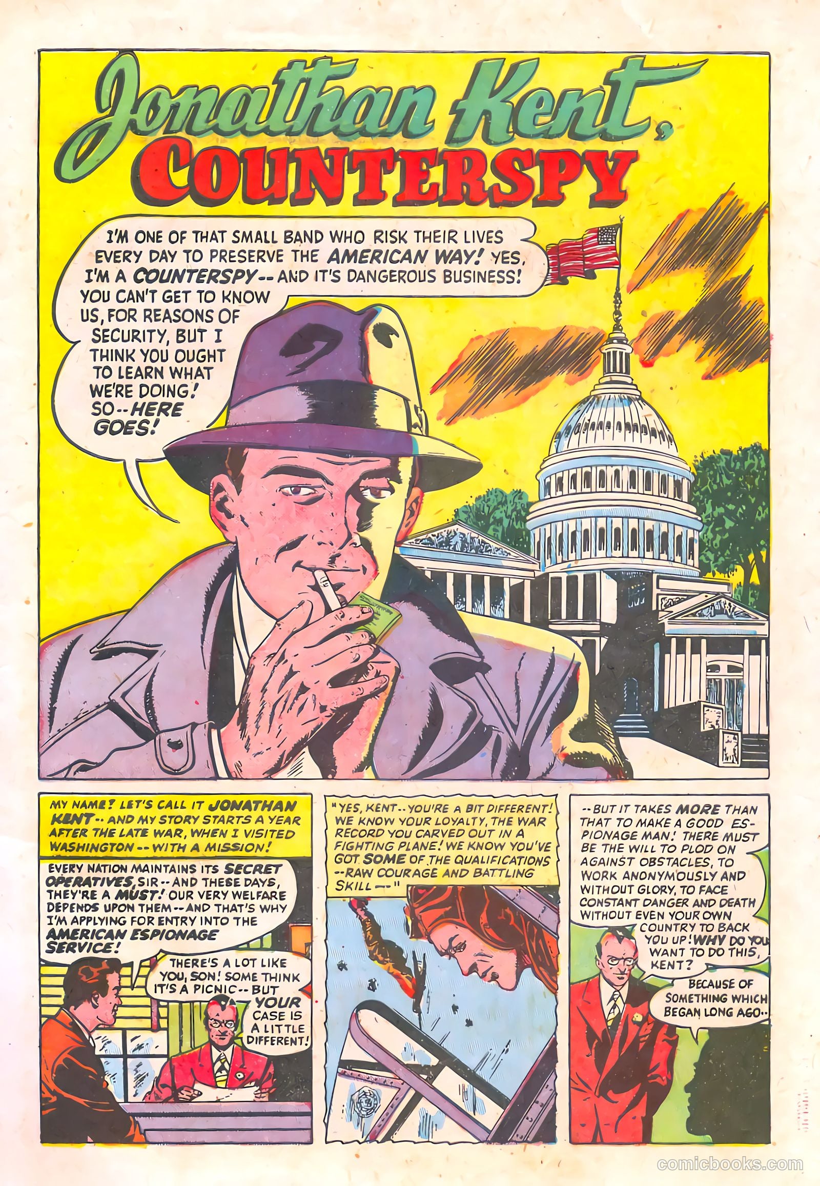 Spy and Counterspy #1 (1949) — page 3 of 52