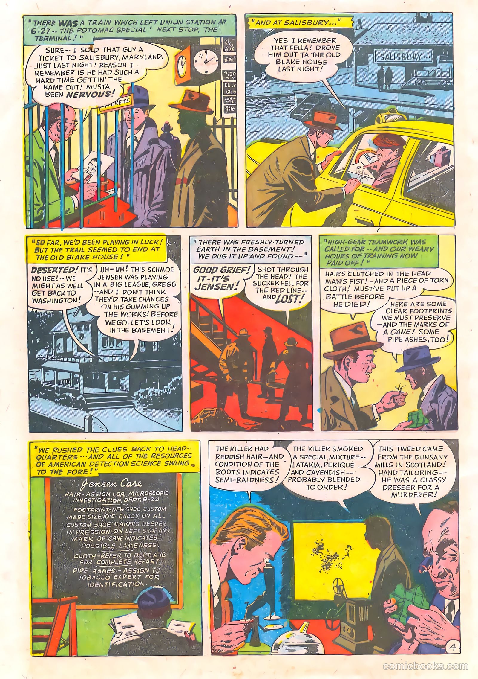 Spy and Counterspy #1 (1949) — page 6 of 52