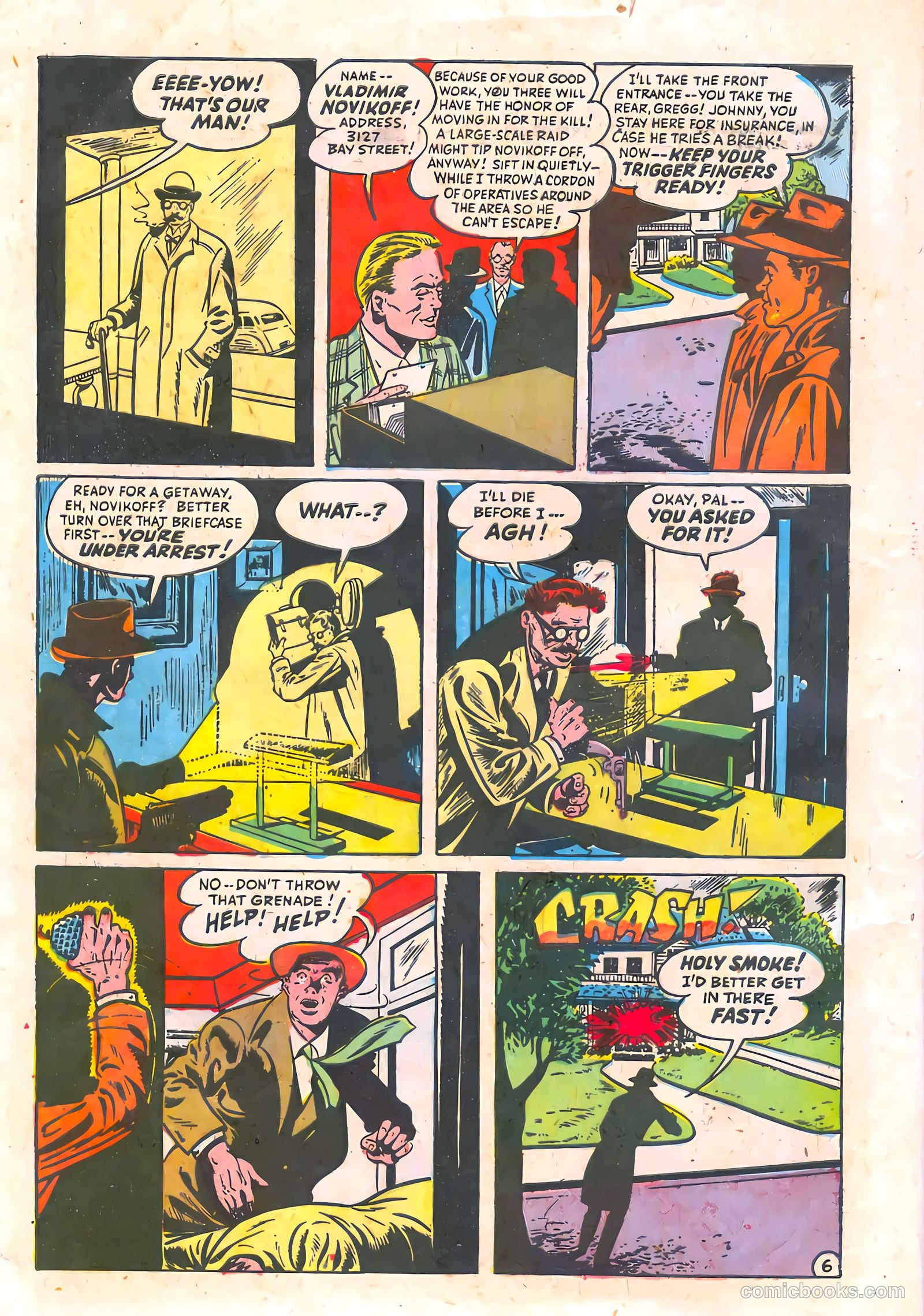 Spy and Counterspy #1 (1949) — page 8 of 52