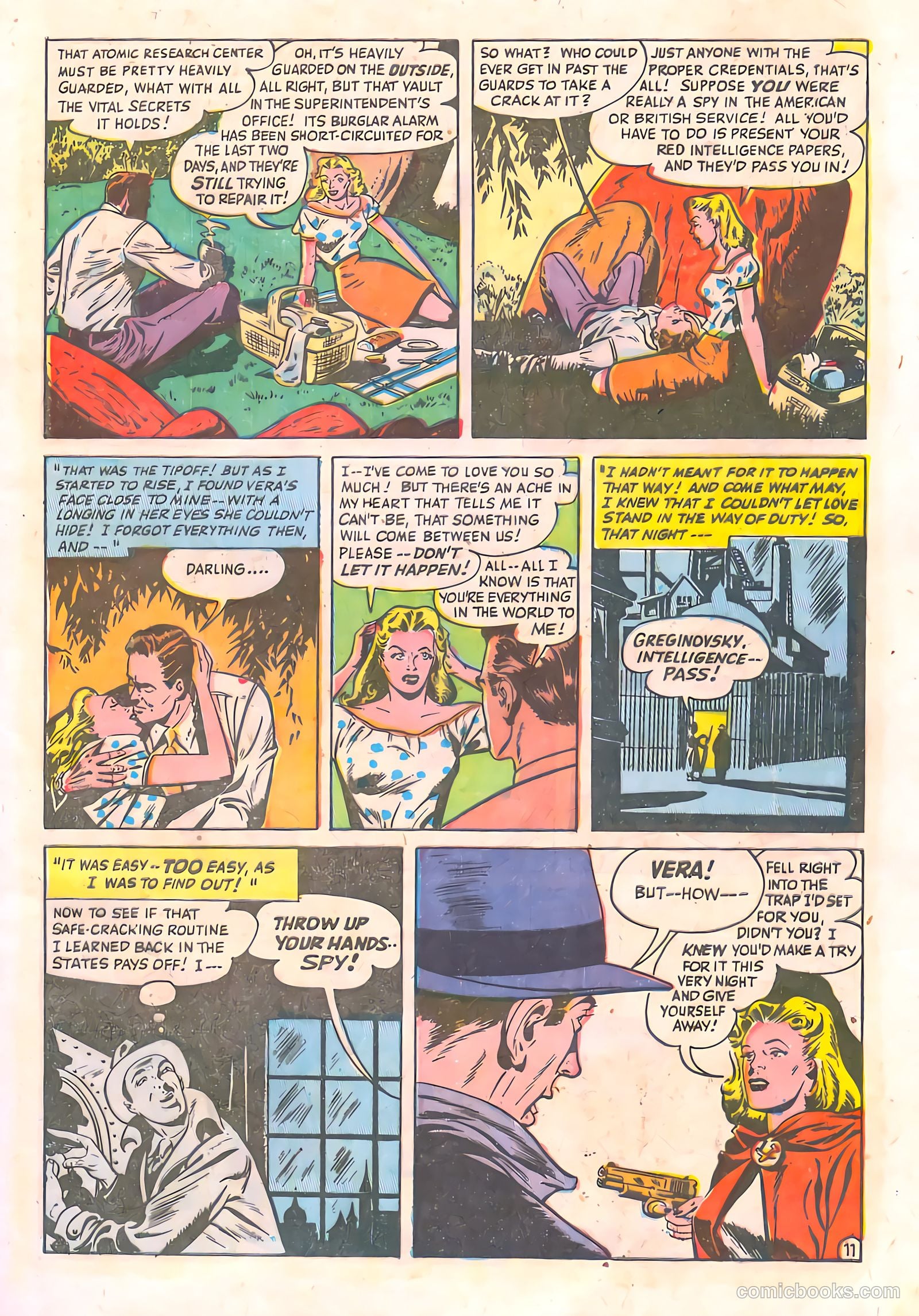 Spy and Counterspy #1 (1949) — page 13 of 52