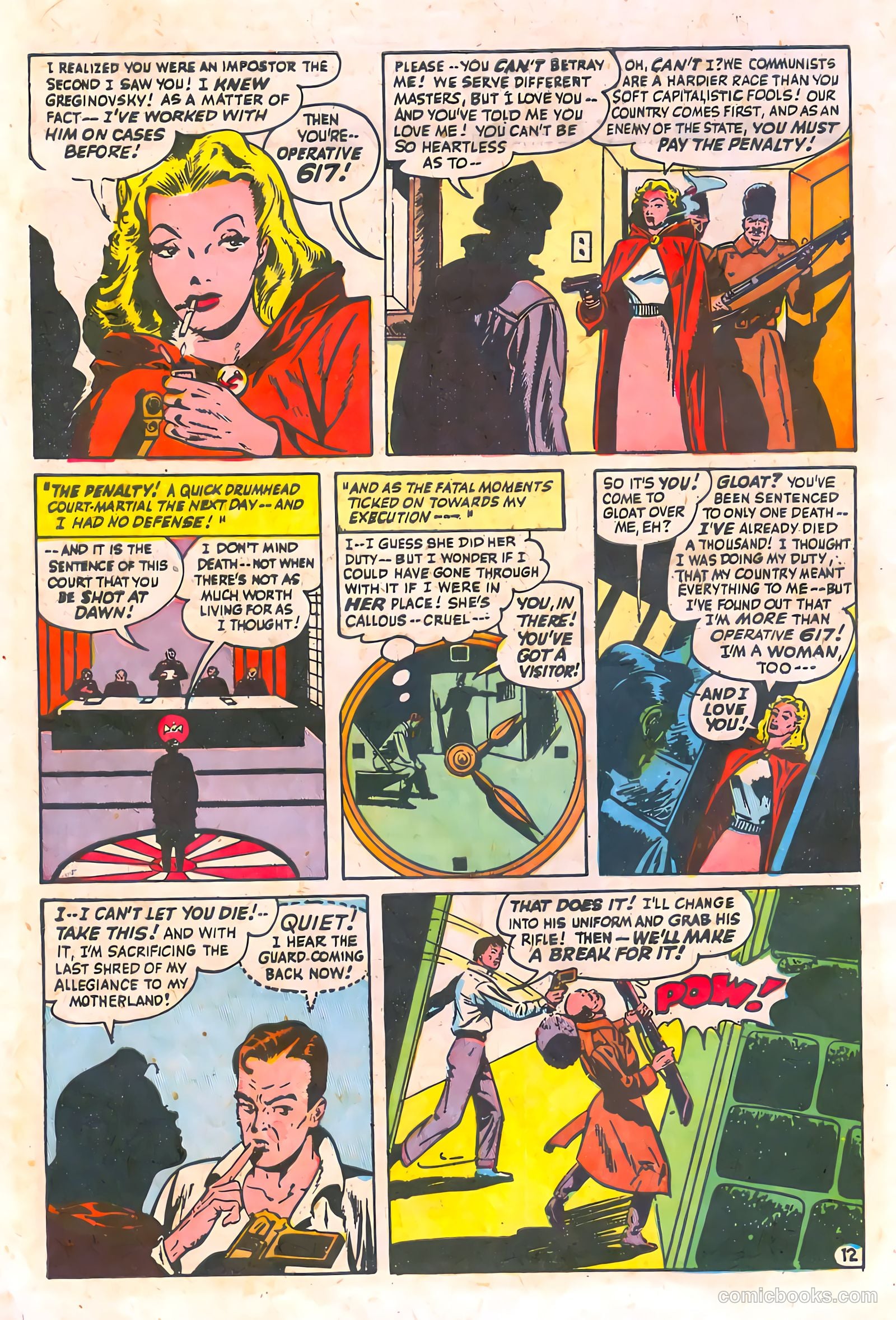 Spy and Counterspy #1 (1949) — page 14 of 52