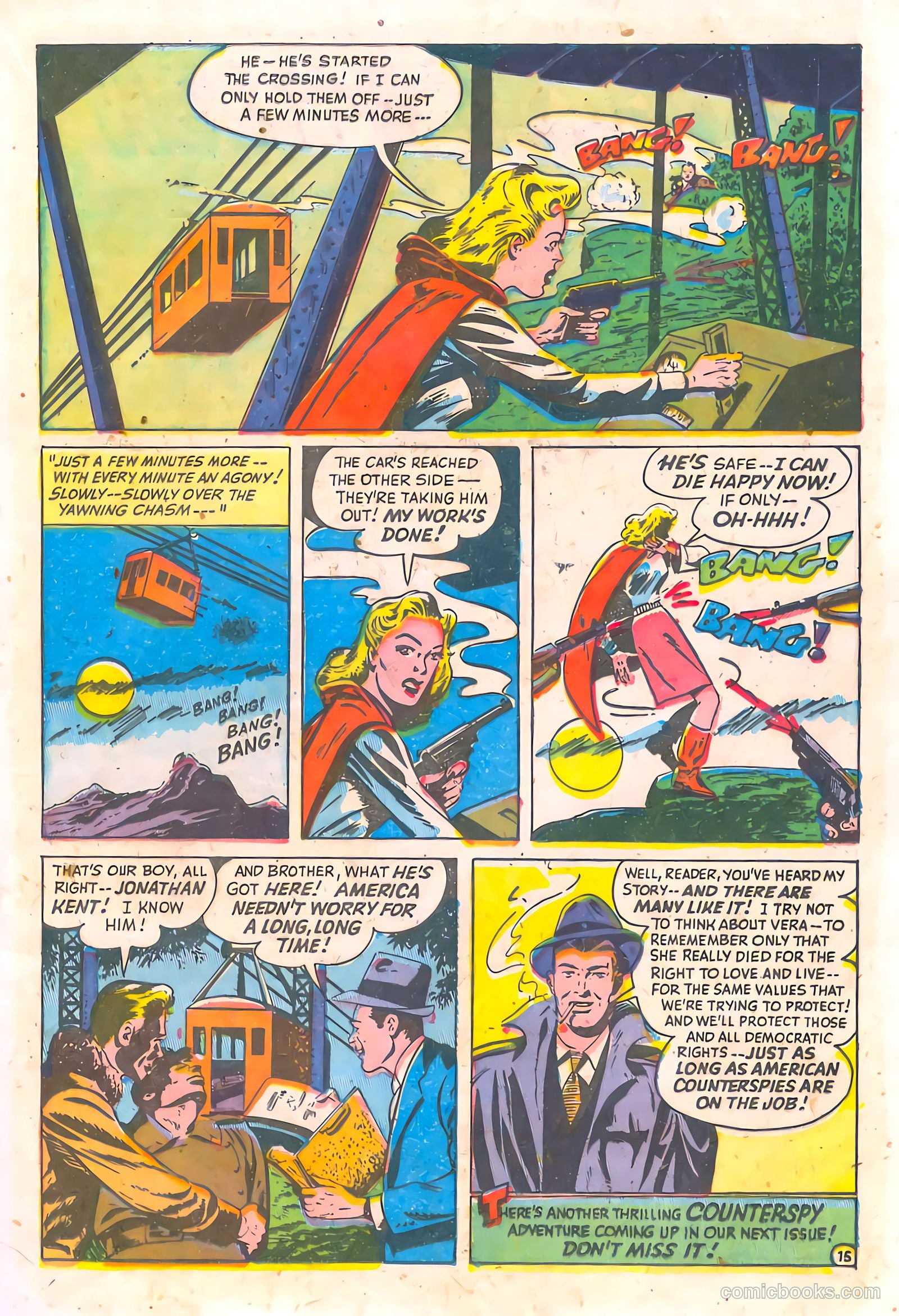 Spy and Counterspy #1 (1949) — page 17 of 52
