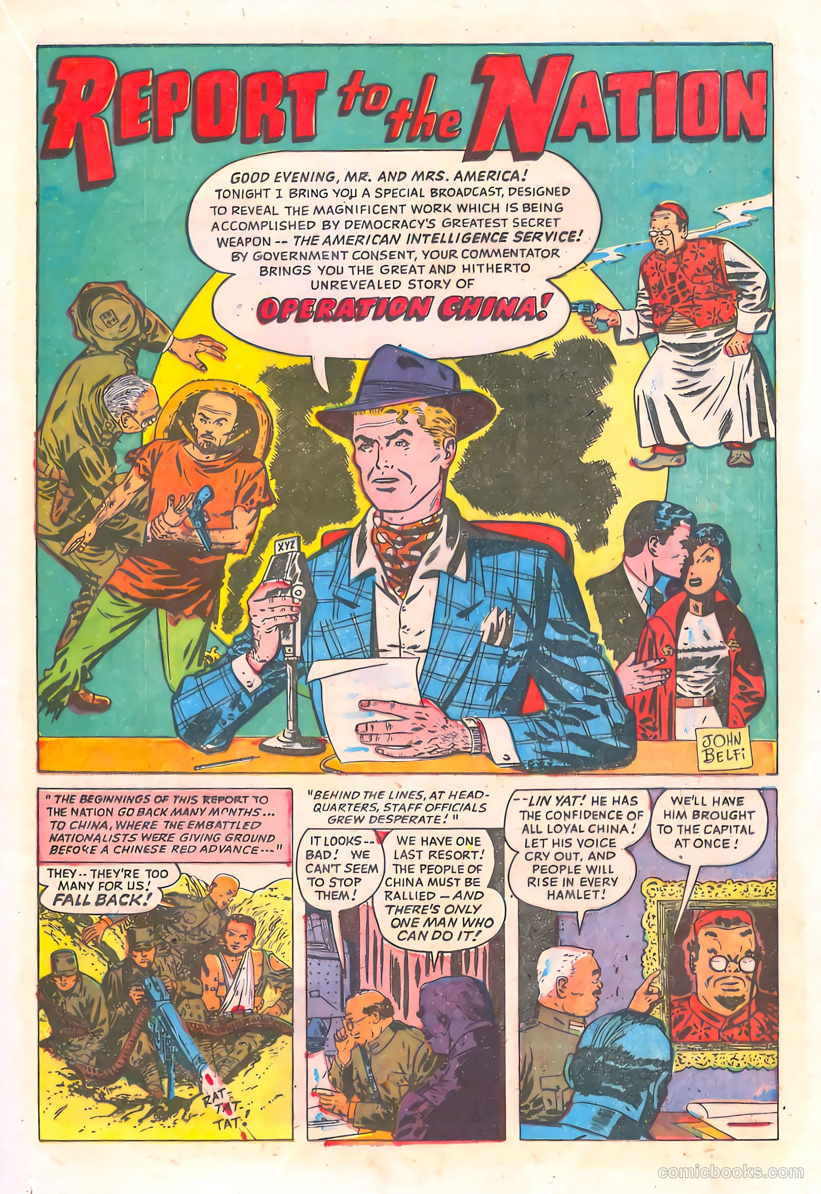 Spy and Counterspy #1 (1949) — page 19 of 52