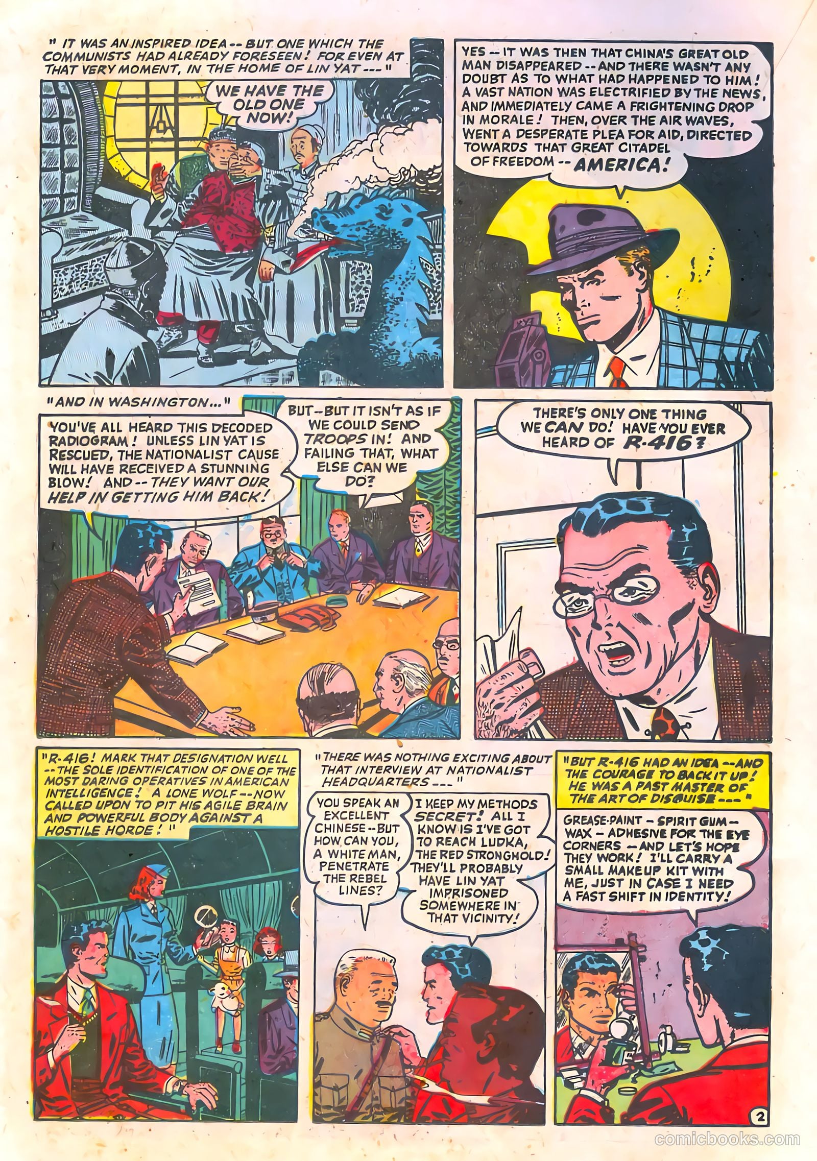 Spy and Counterspy #1 (1949) — page 20 of 52