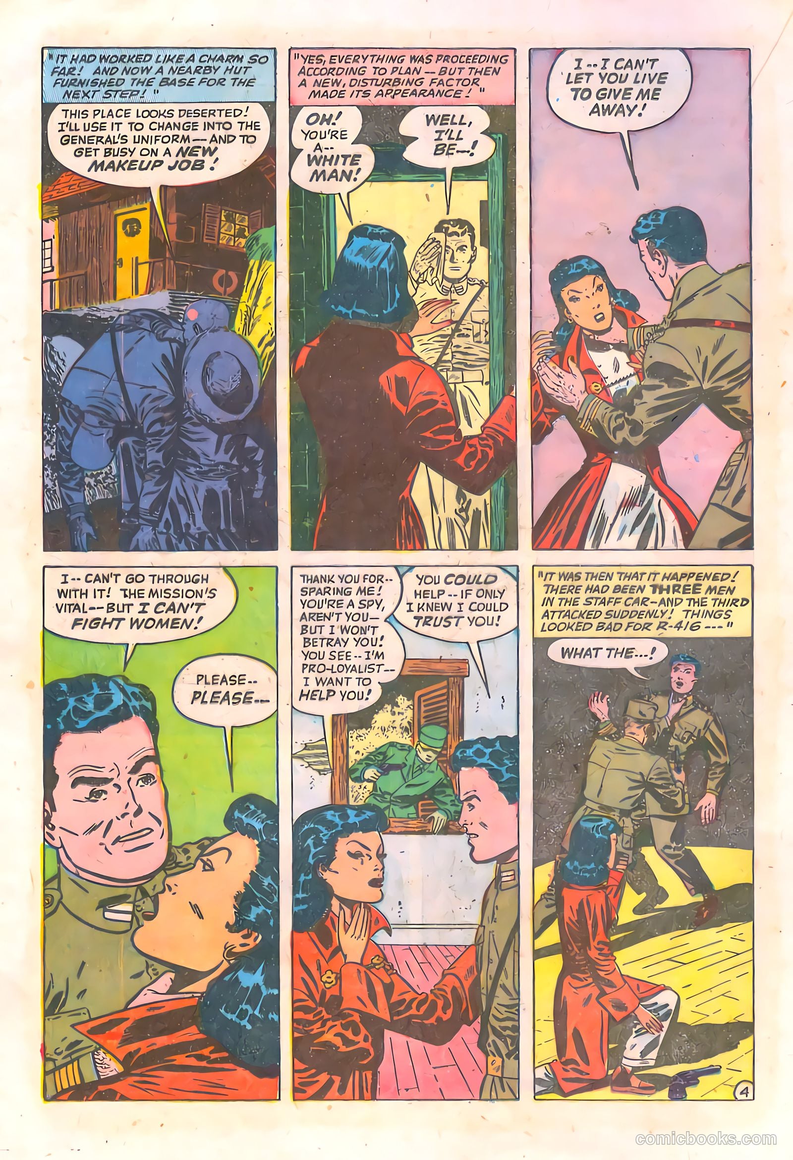 Spy and Counterspy #1 (1949) — page 22 of 52