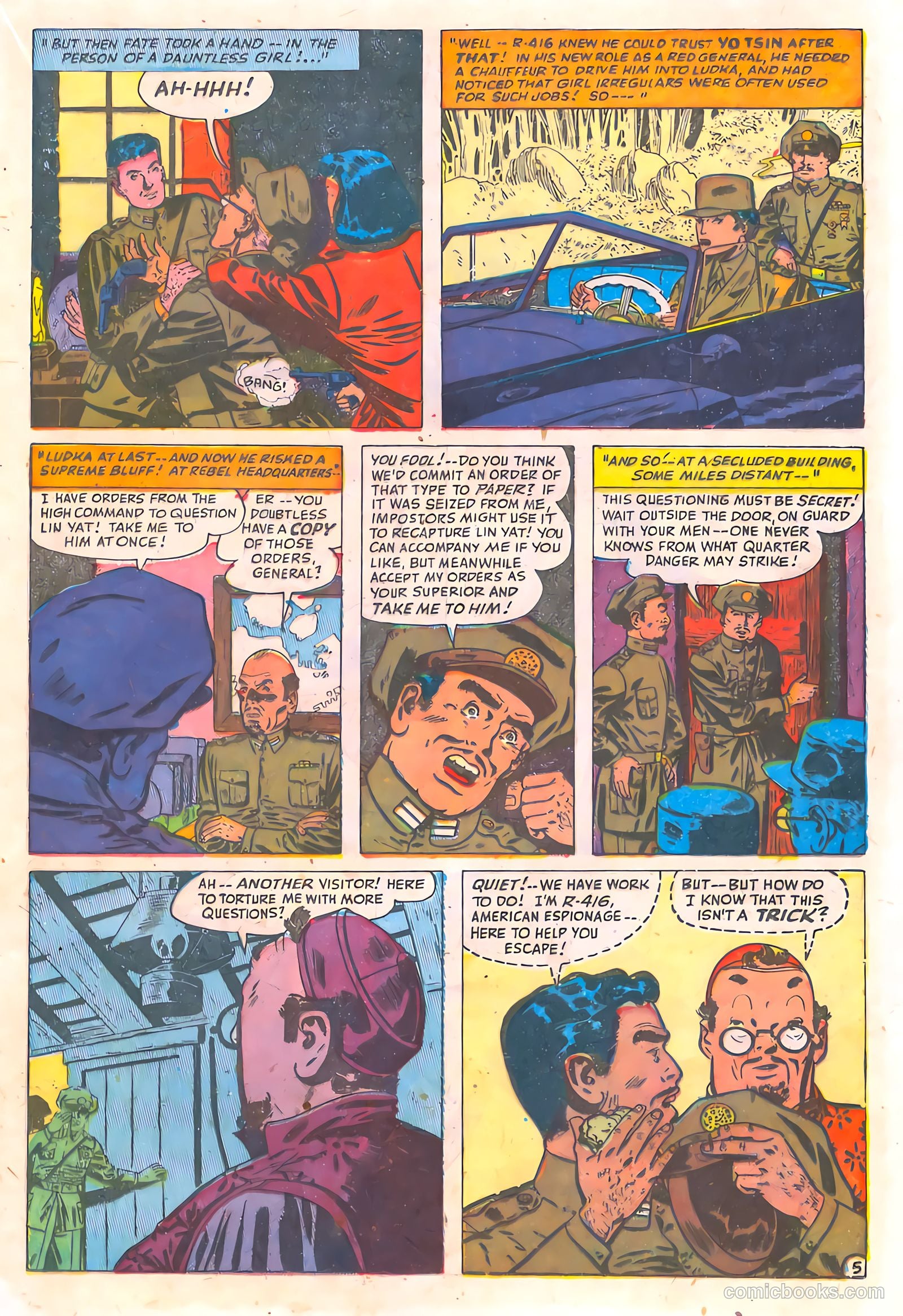 Spy and Counterspy #1 (1949) — page 23 of 52