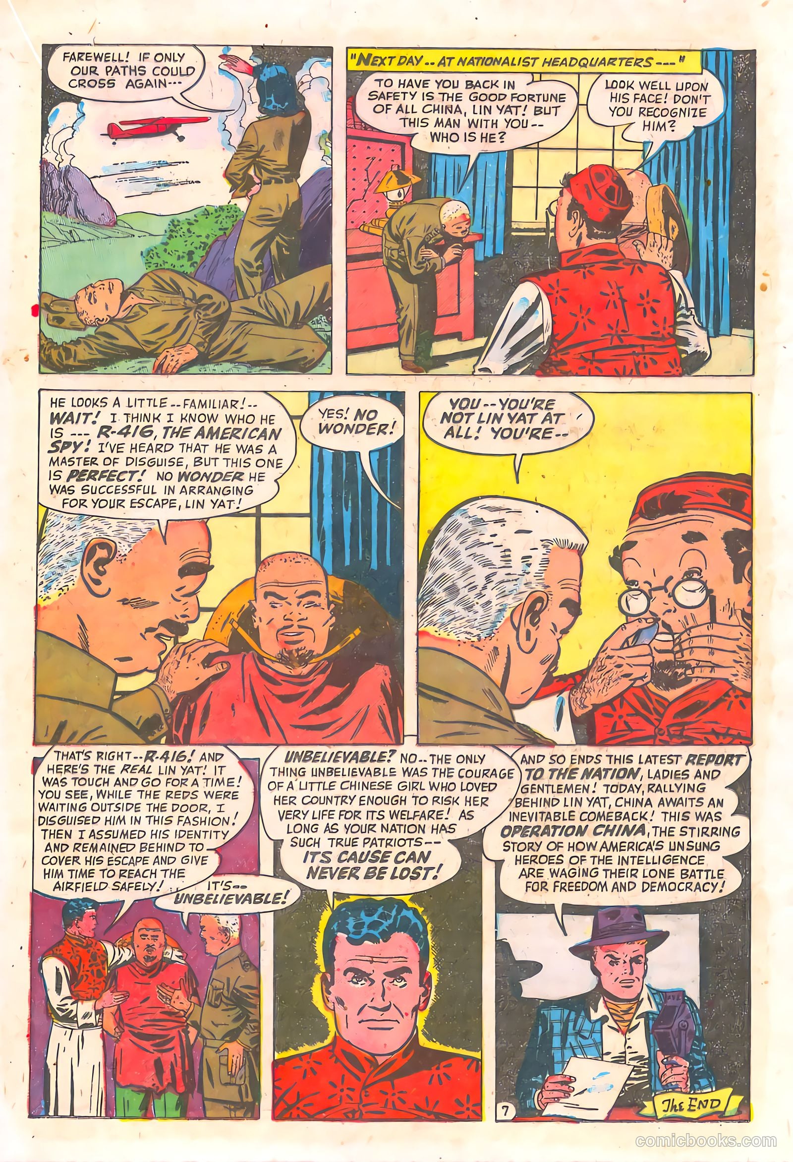 Spy and Counterspy #1 (1949) — page 25 of 52