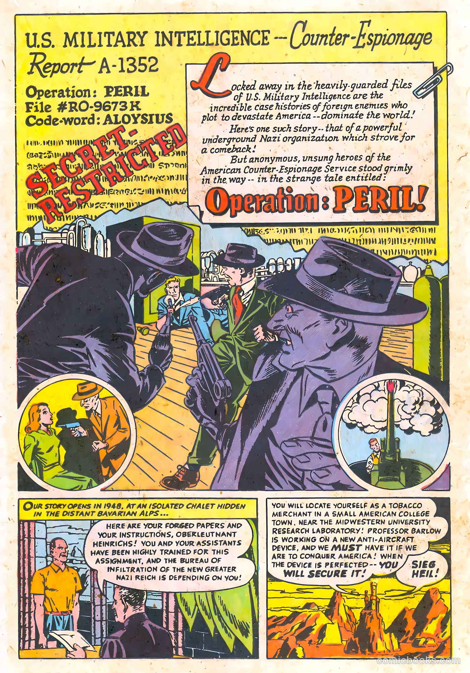 Spy and Counterspy #1 (1949) — page 27 of 52