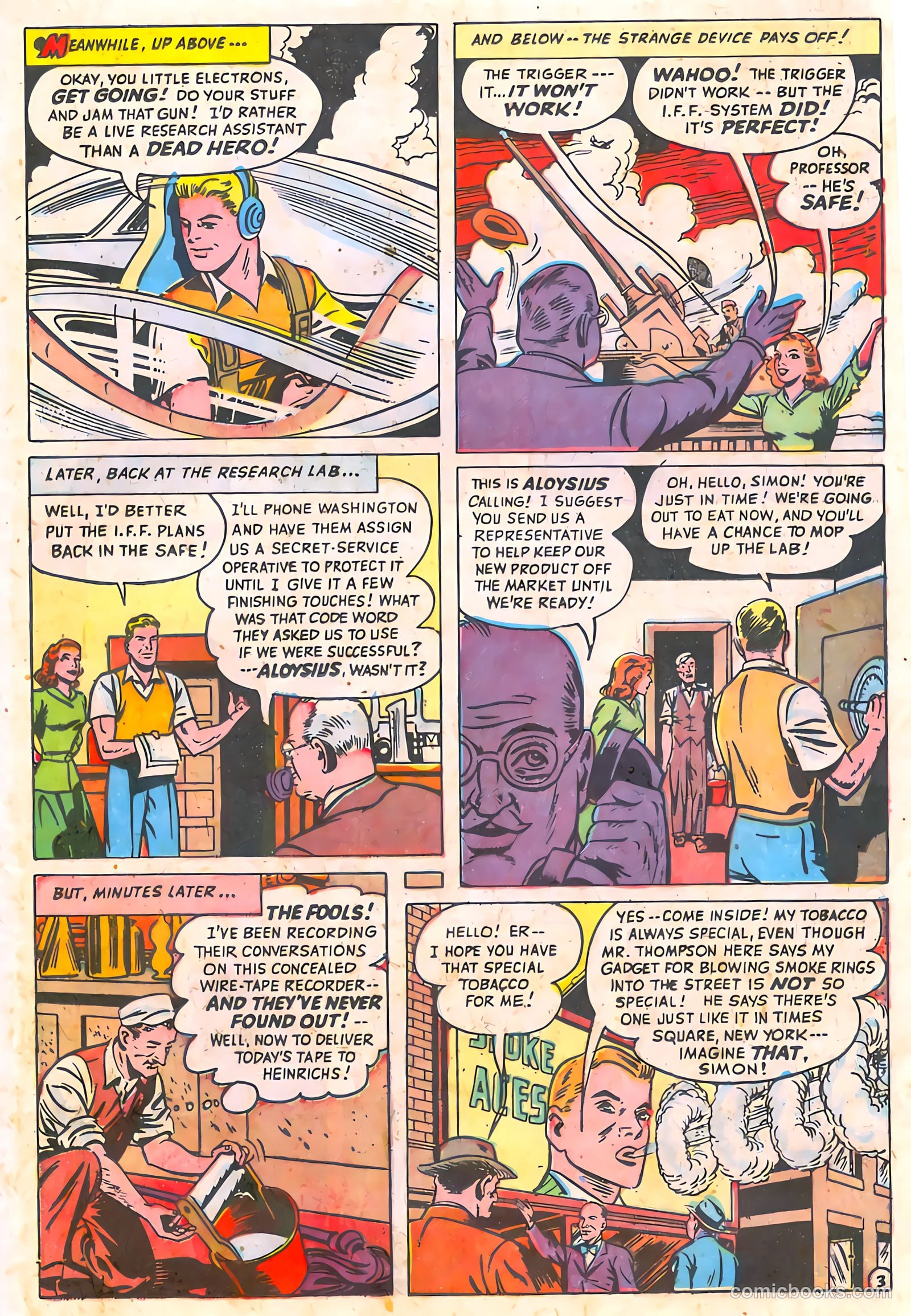 Spy and Counterspy #1 (1949) — page 29 of 52