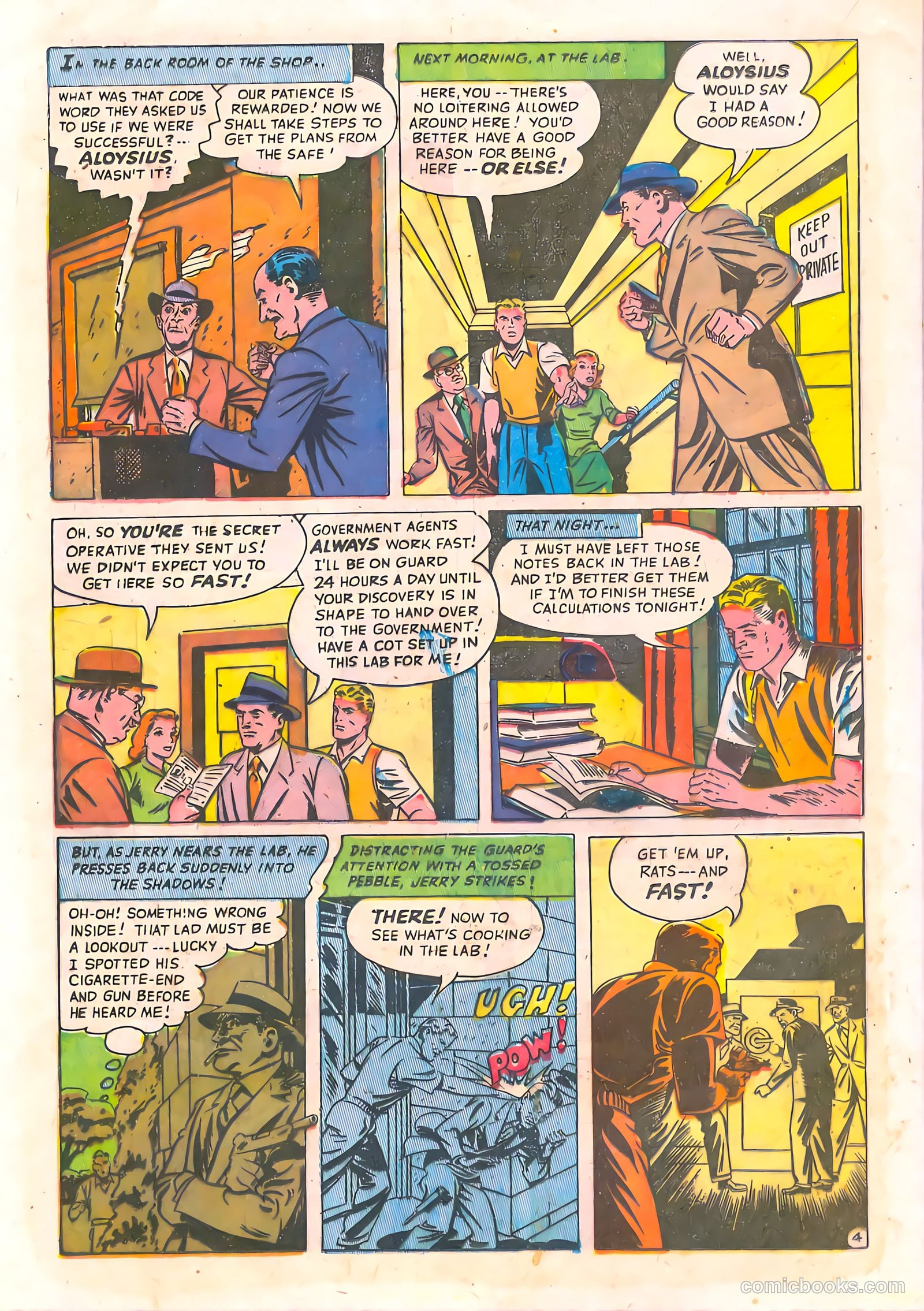 Spy and Counterspy #1 (1949) — page 30 of 52
