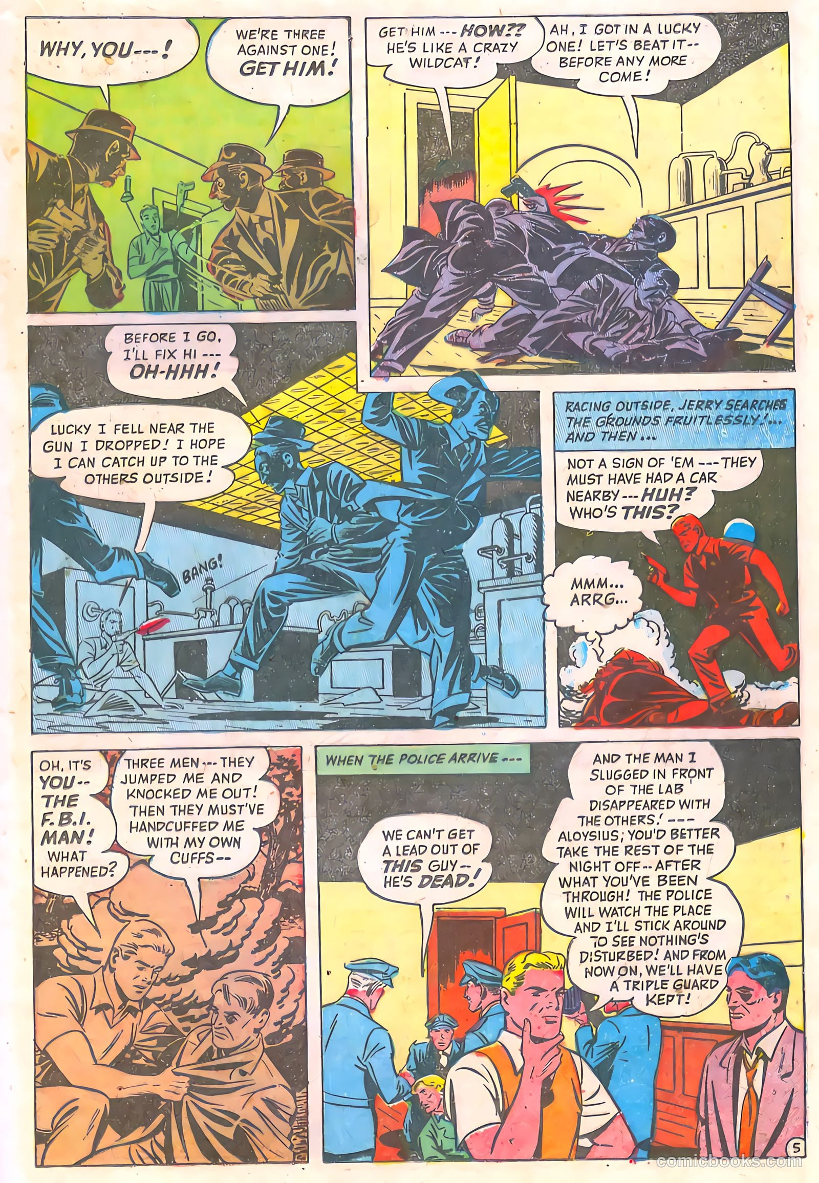 Spy and Counterspy #1 (1949) — page 31 of 52
