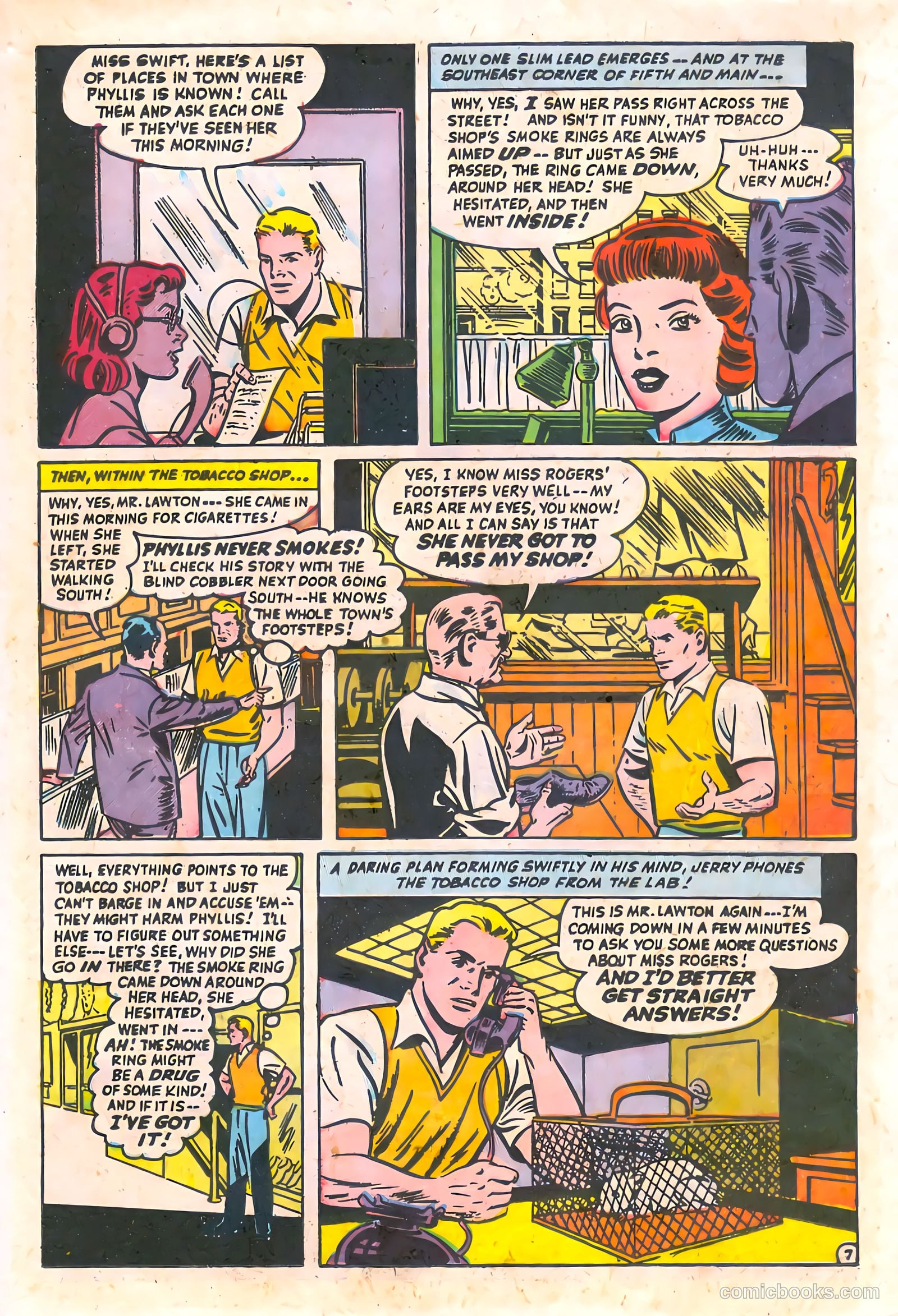 Spy and Counterspy #1 (1949) — page 33 of 52