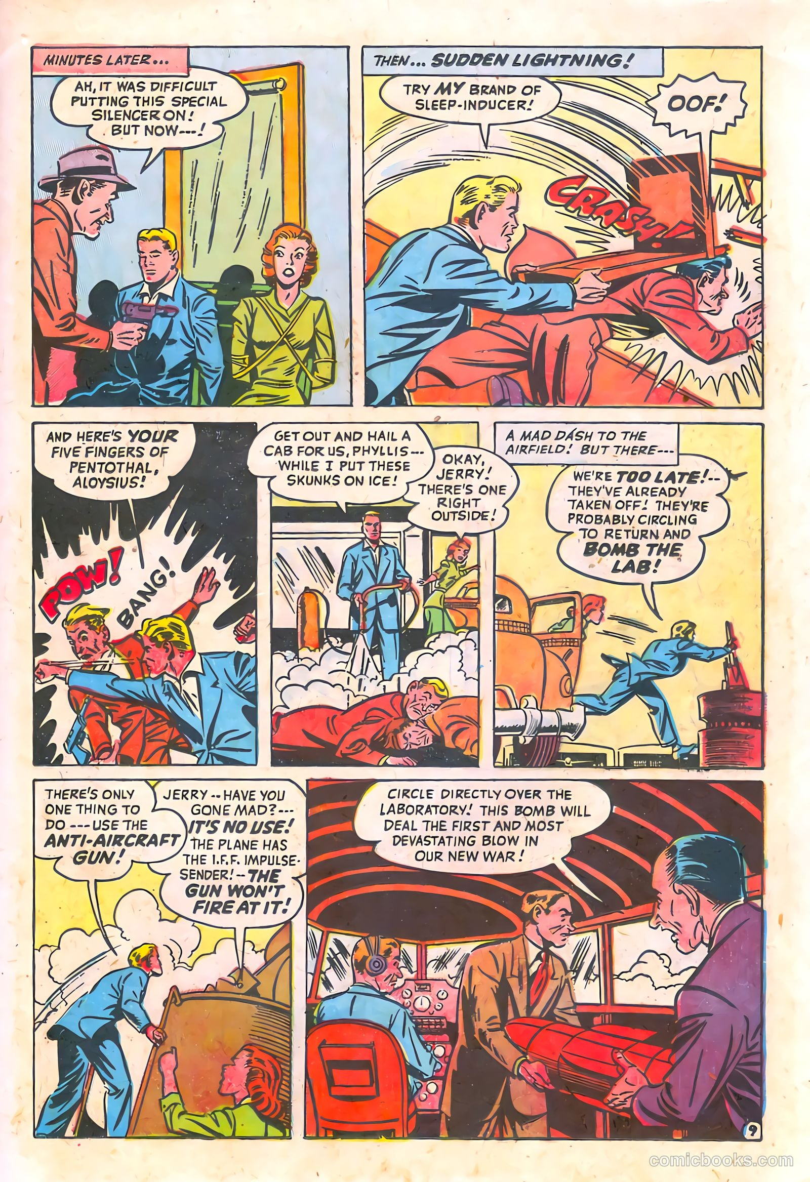 Spy and Counterspy #1 (1949) — page 35 of 52