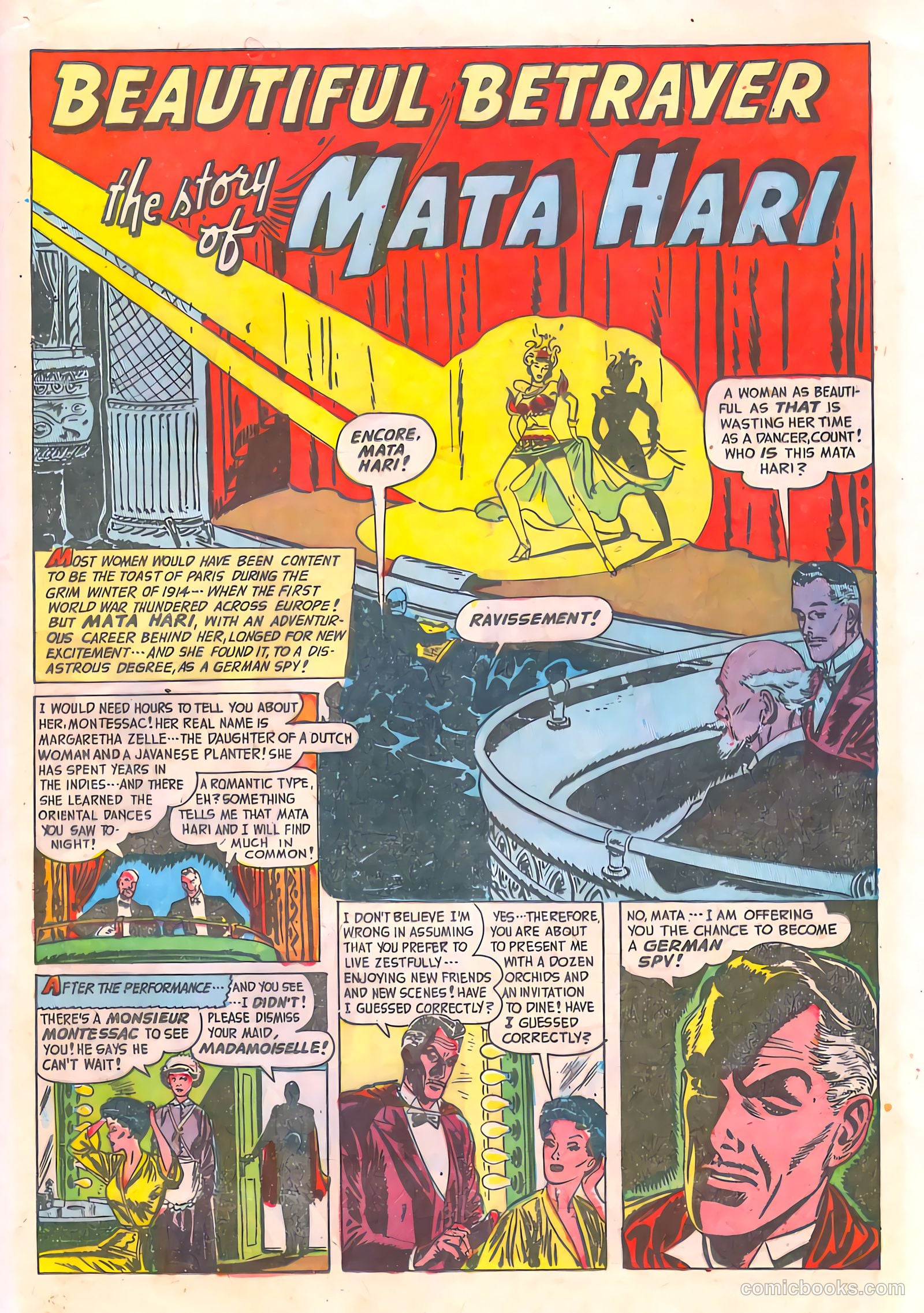 Spy and Counterspy #1 (1949) — page 37 of 52