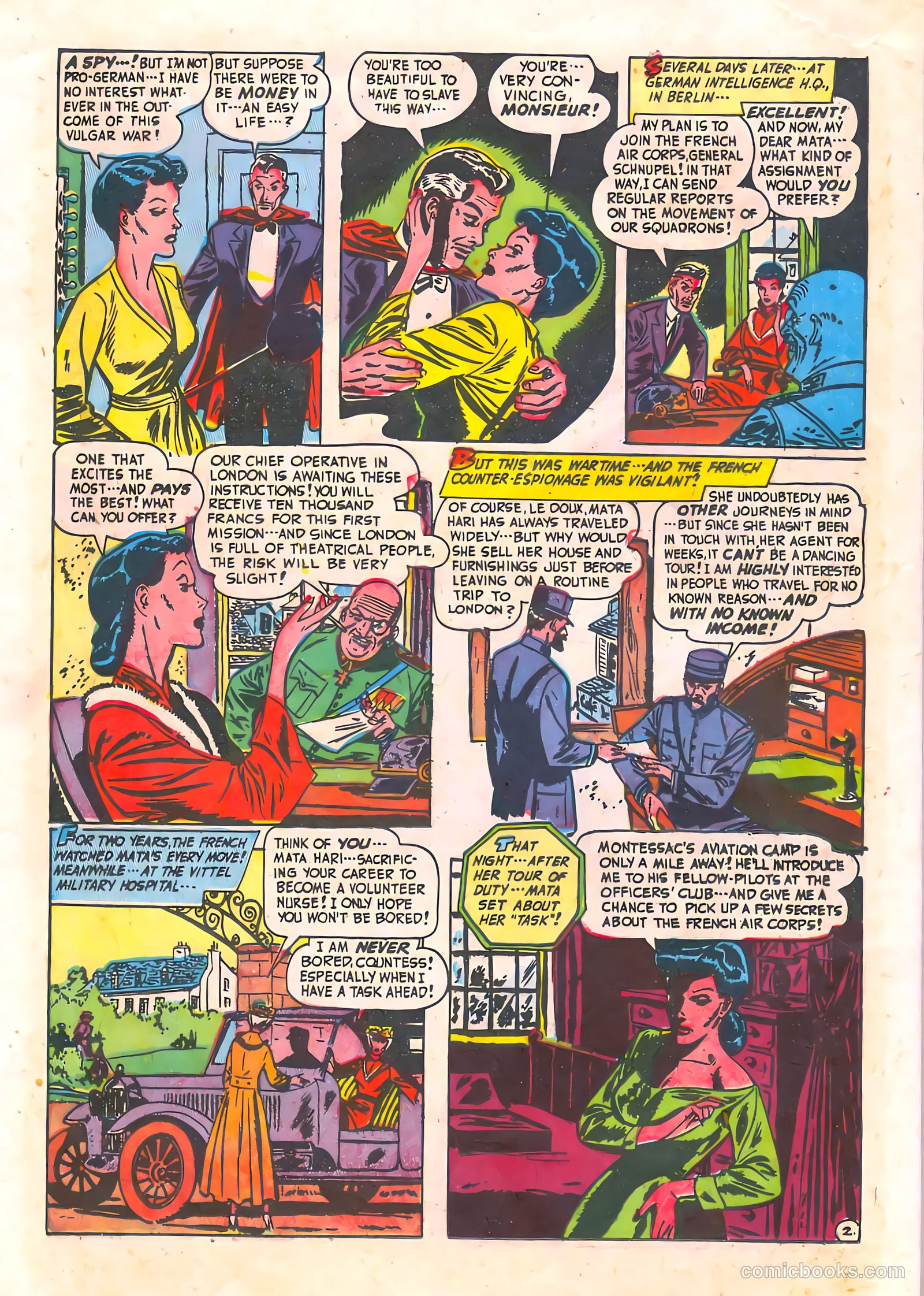 Spy and Counterspy #1 (1949) — page 38 of 52