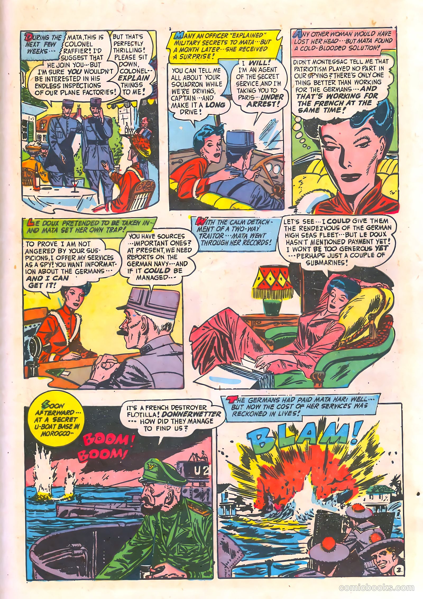 Spy and Counterspy #1 (1949) — page 39 of 52
