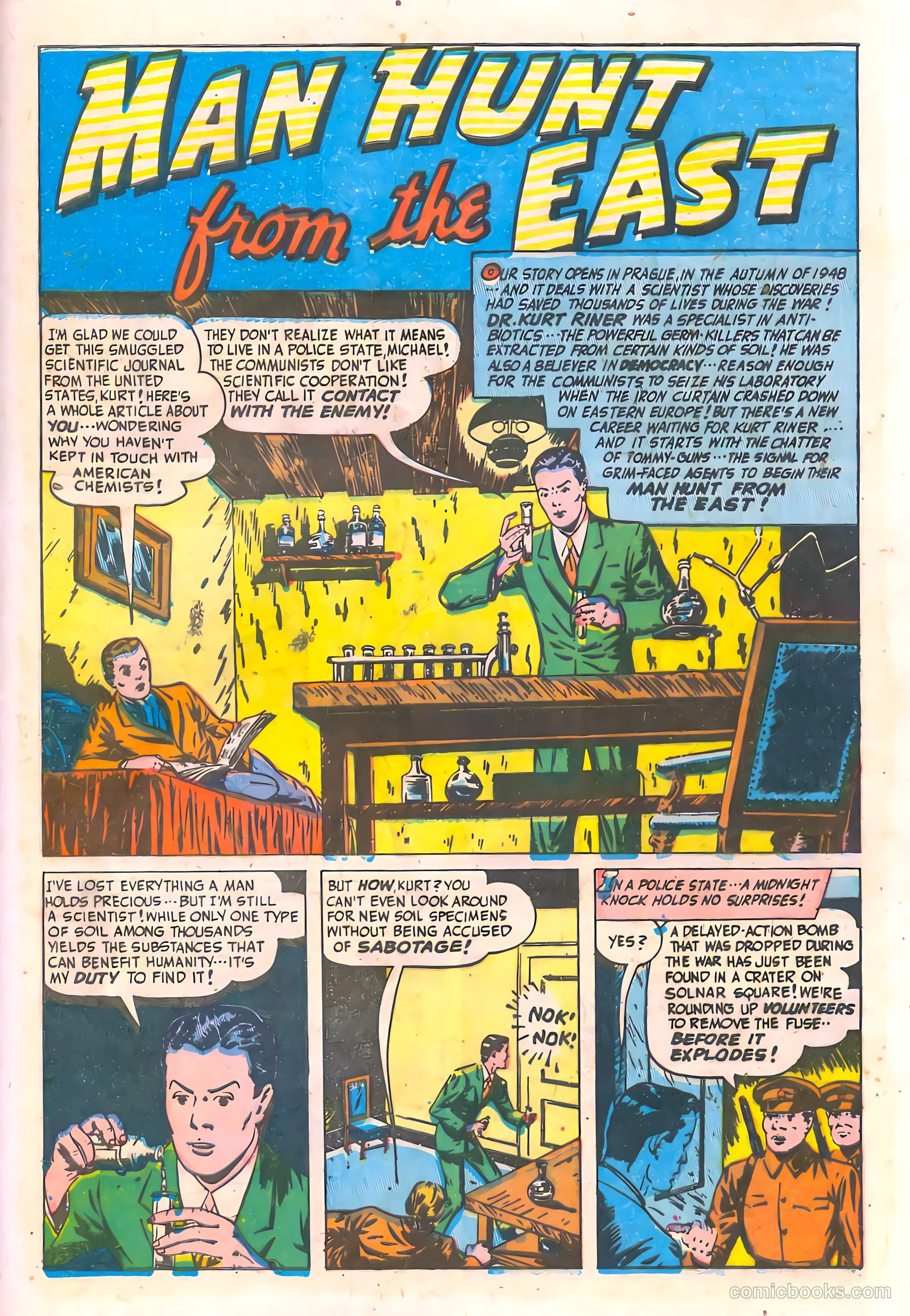 Spy and Counterspy #1 (1949) — page 41 of 52
