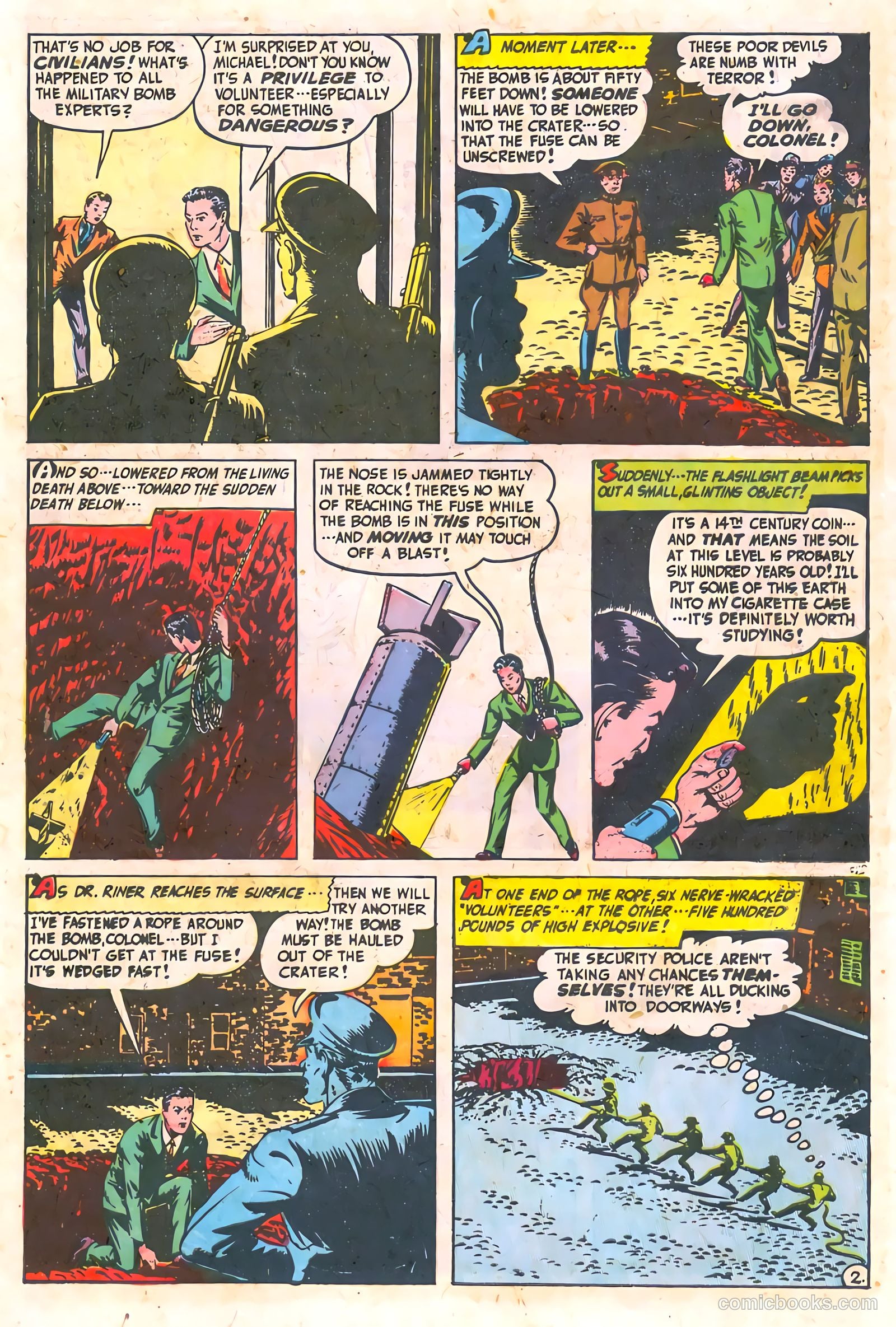 Spy and Counterspy #1 (1949) — page 42 of 52
