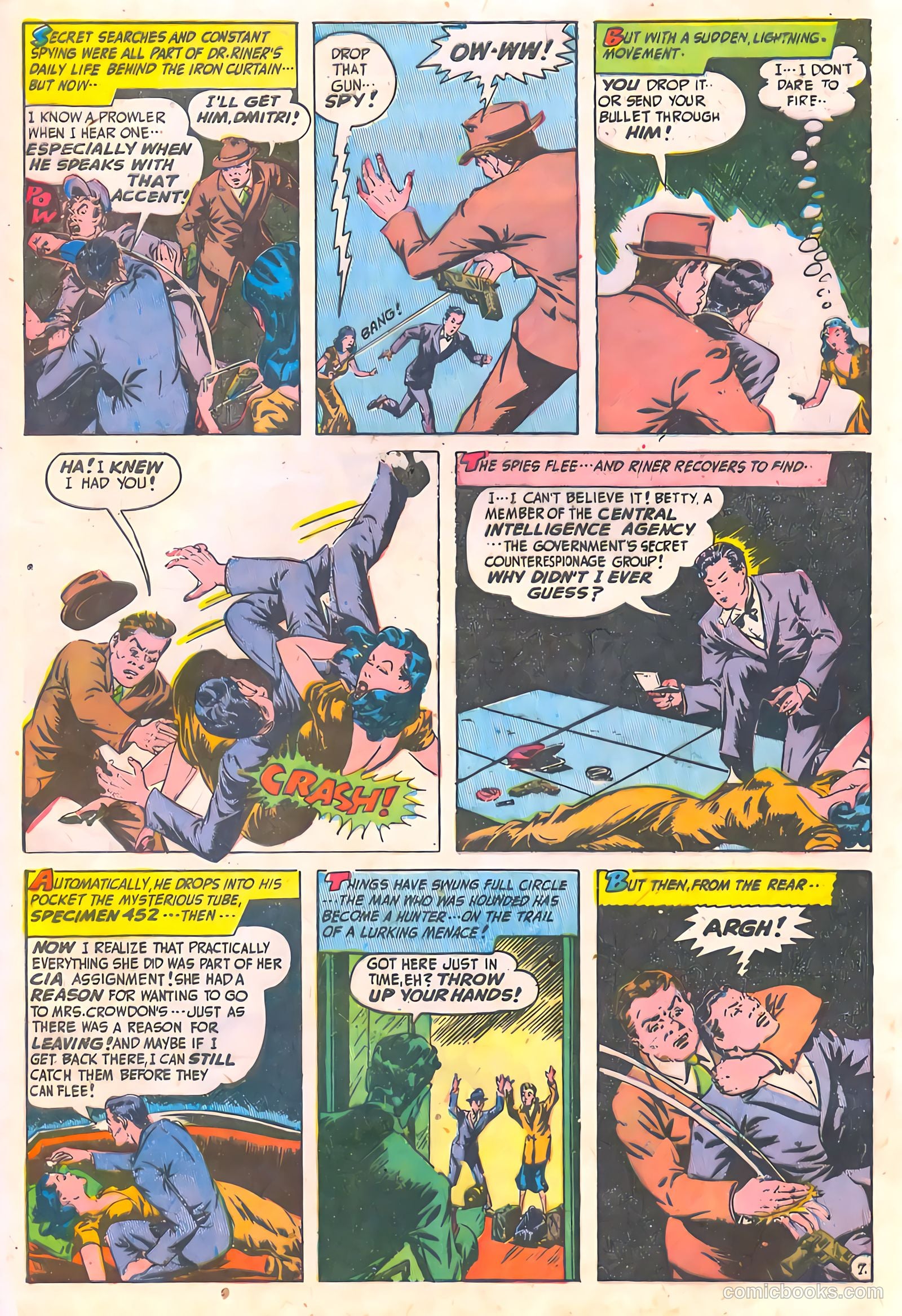 Spy and Counterspy #1 (1949) — page 47 of 52