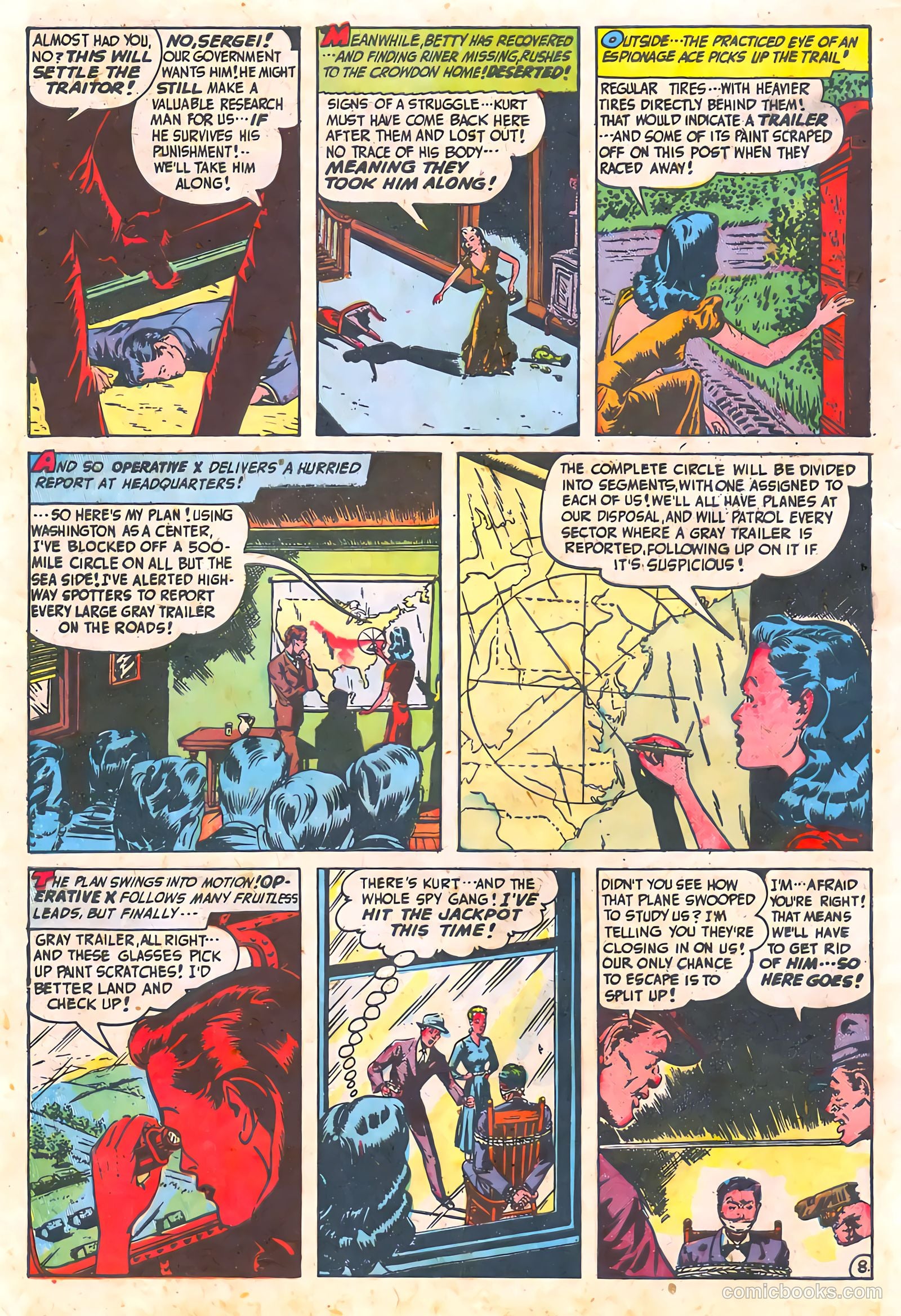 Spy and Counterspy #1 (1949) — page 48 of 52
