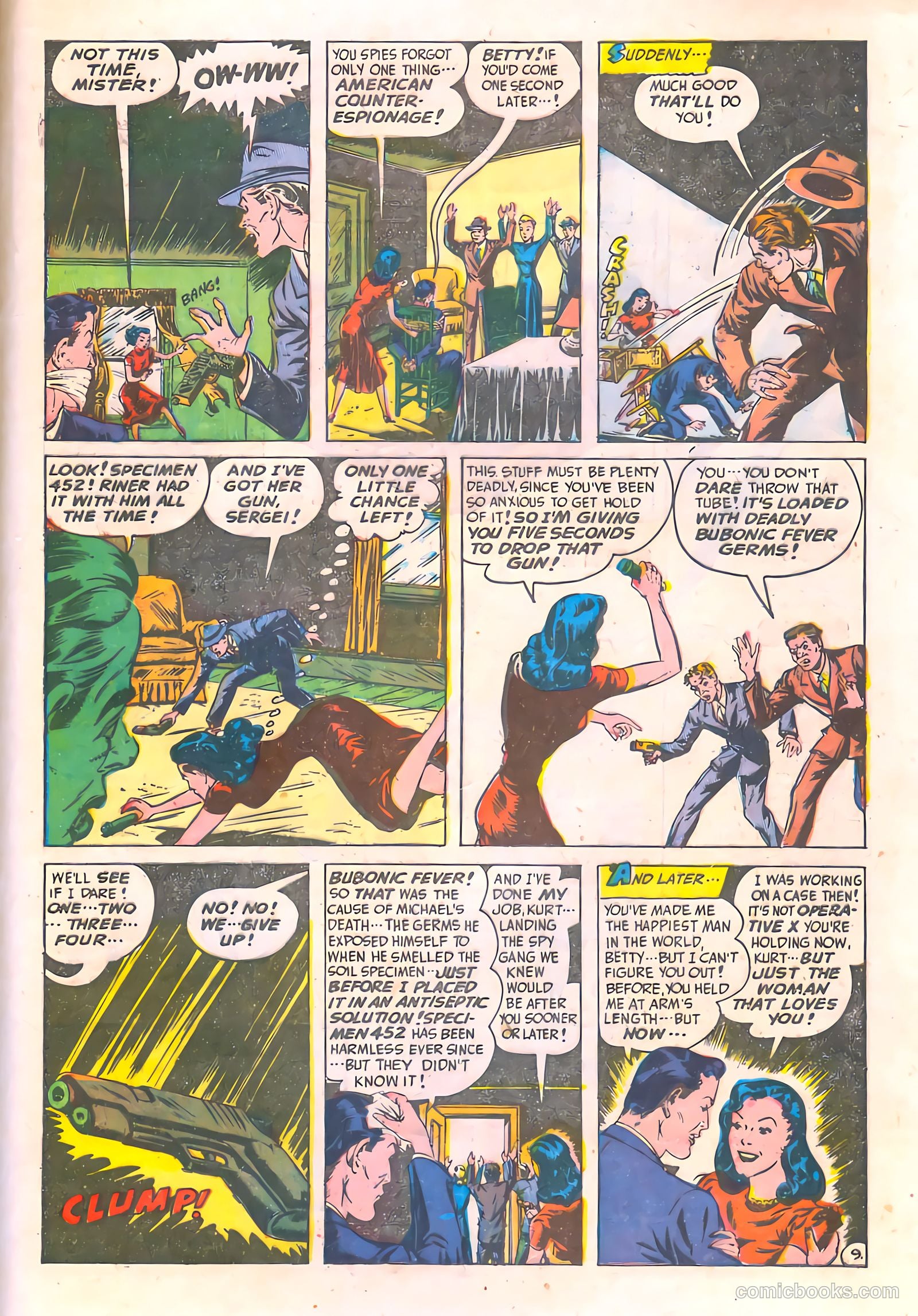 Spy and Counterspy #1 (1949) — page 49 of 52
