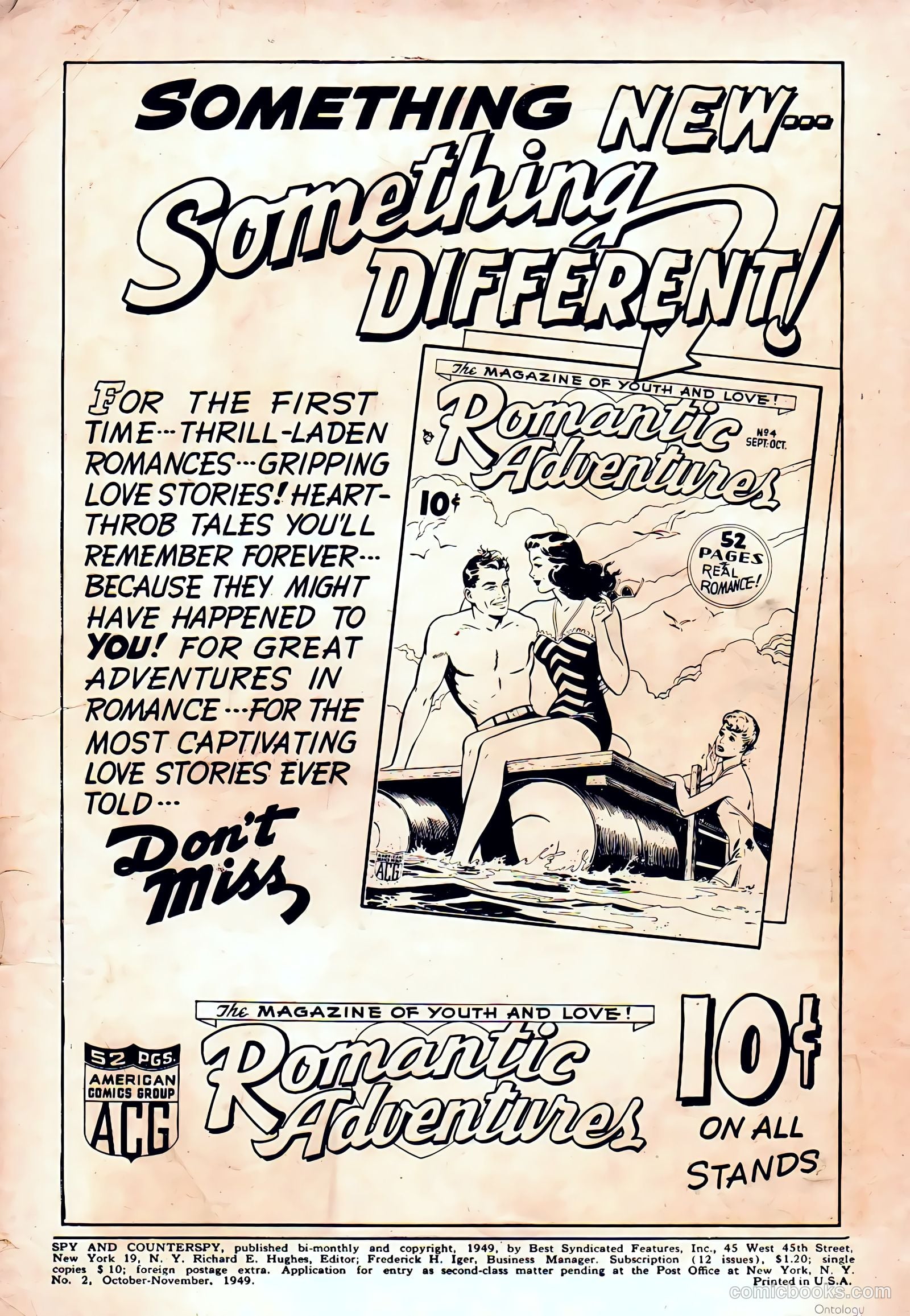 Spy and Counterspy #2 (1949) — page 2 of 52