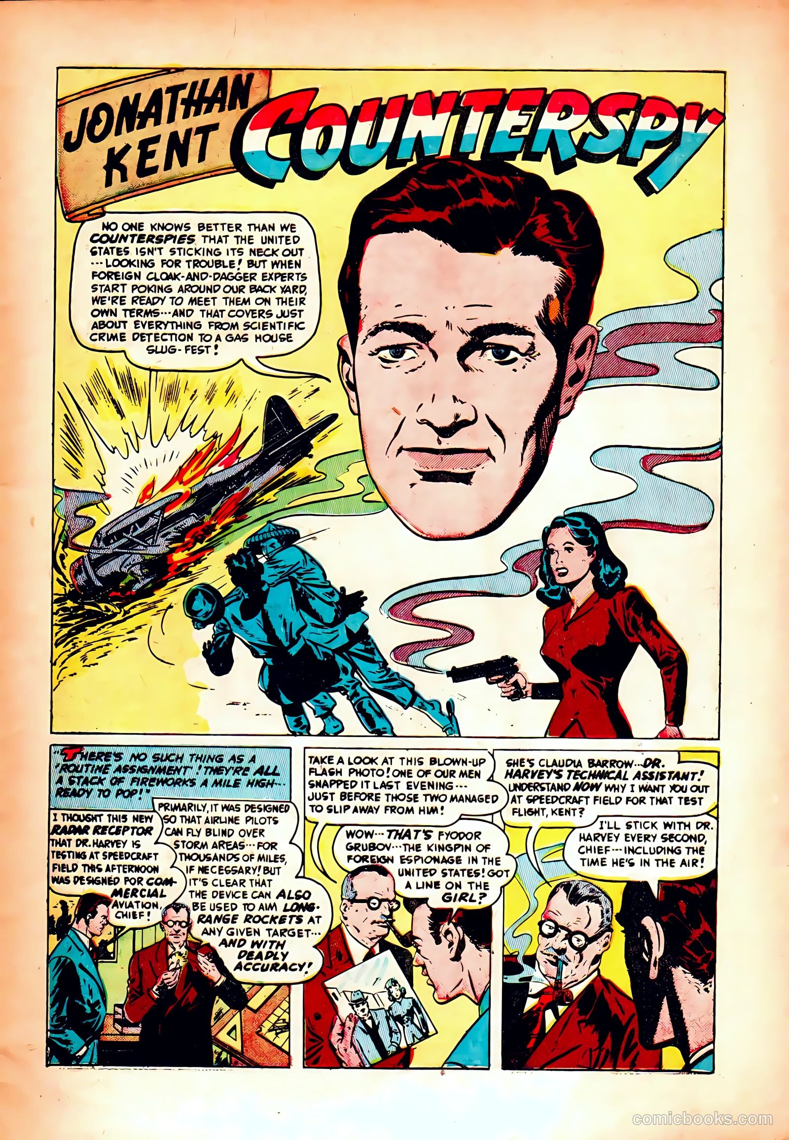 Spy and Counterspy #2 (1949) — page 3 of 52