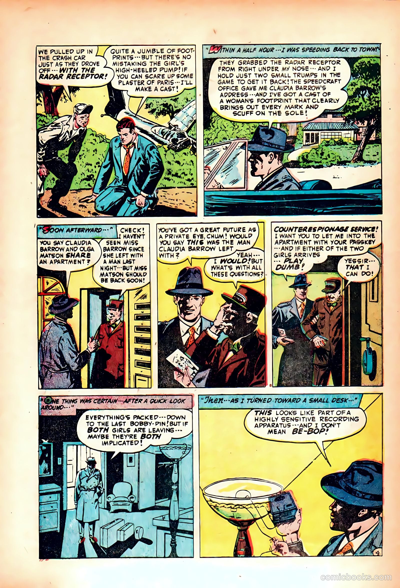 Spy and Counterspy #2 (1949) — page 6 of 52