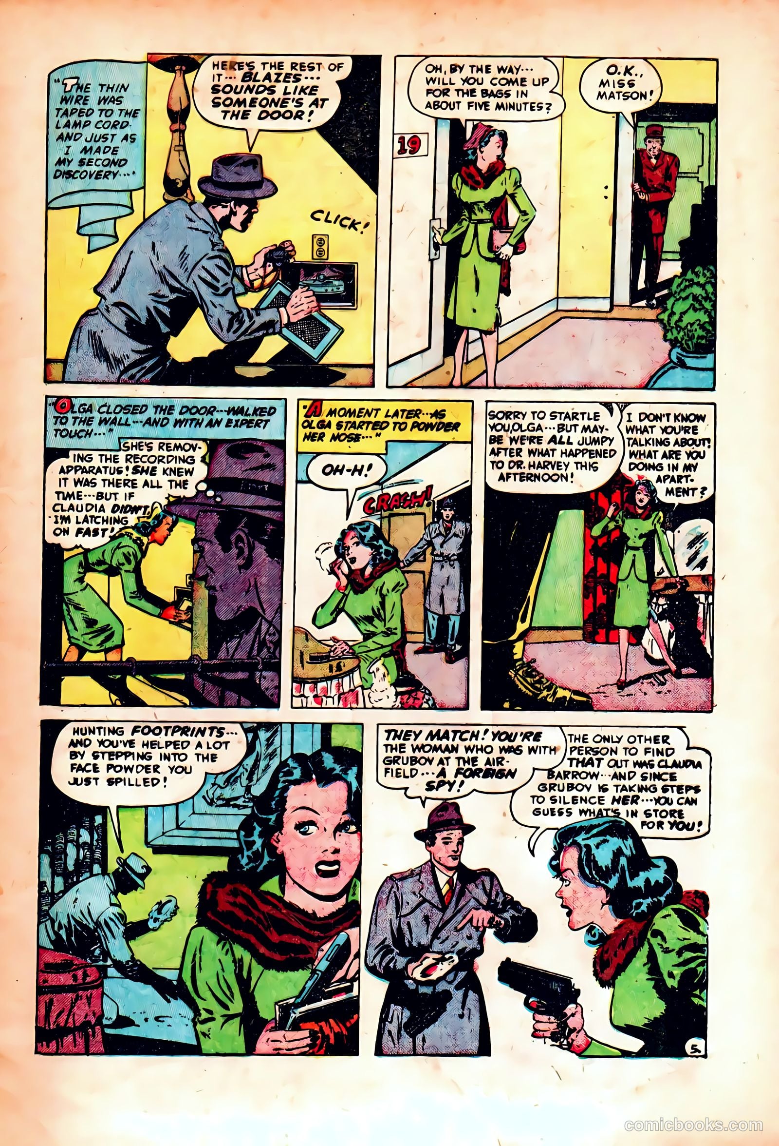 Spy and Counterspy #2 (1949) — page 7 of 52