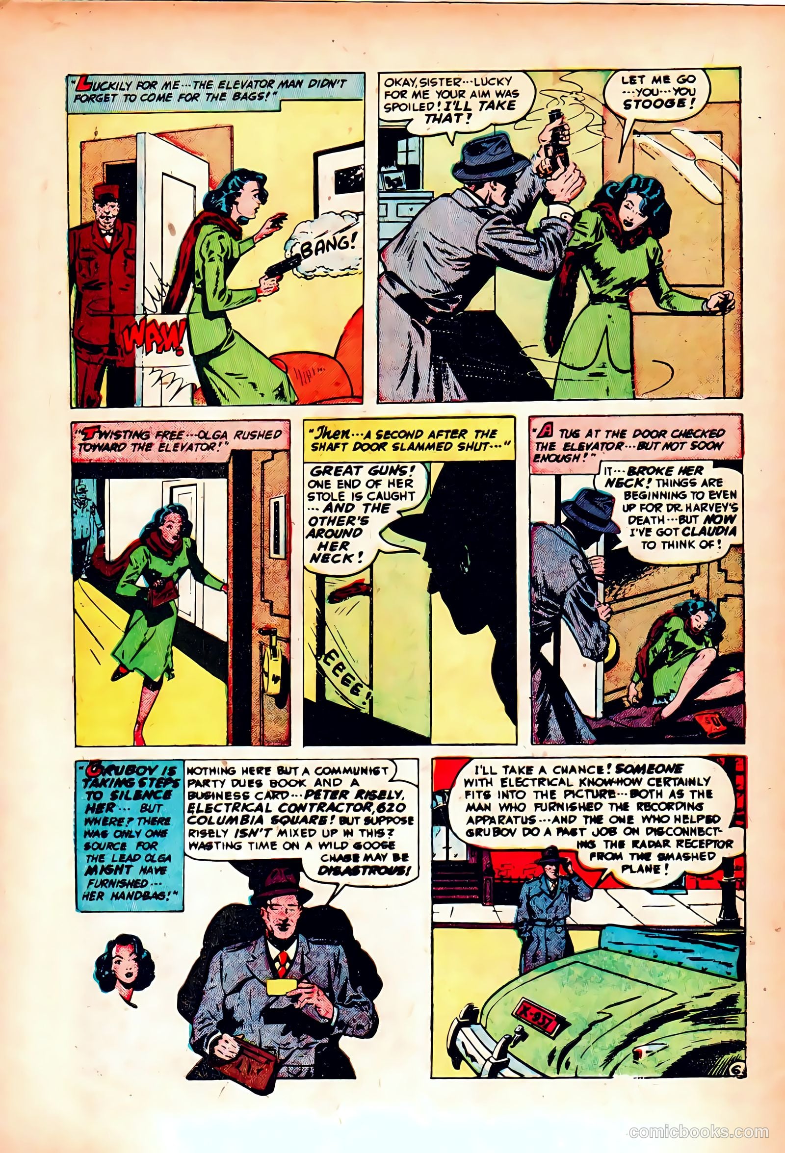 Spy and Counterspy #2 (1949) — page 8 of 52