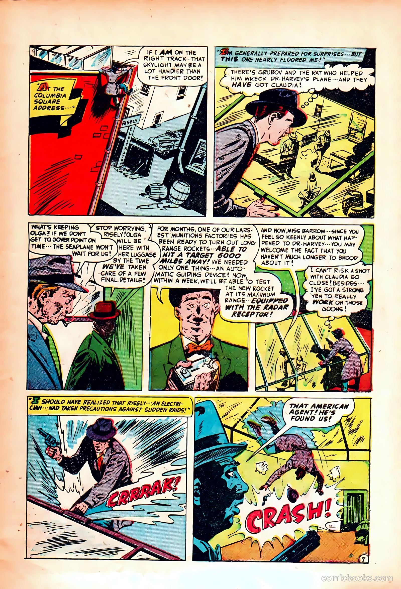 Spy and Counterspy #2 (1949) — page 9 of 52