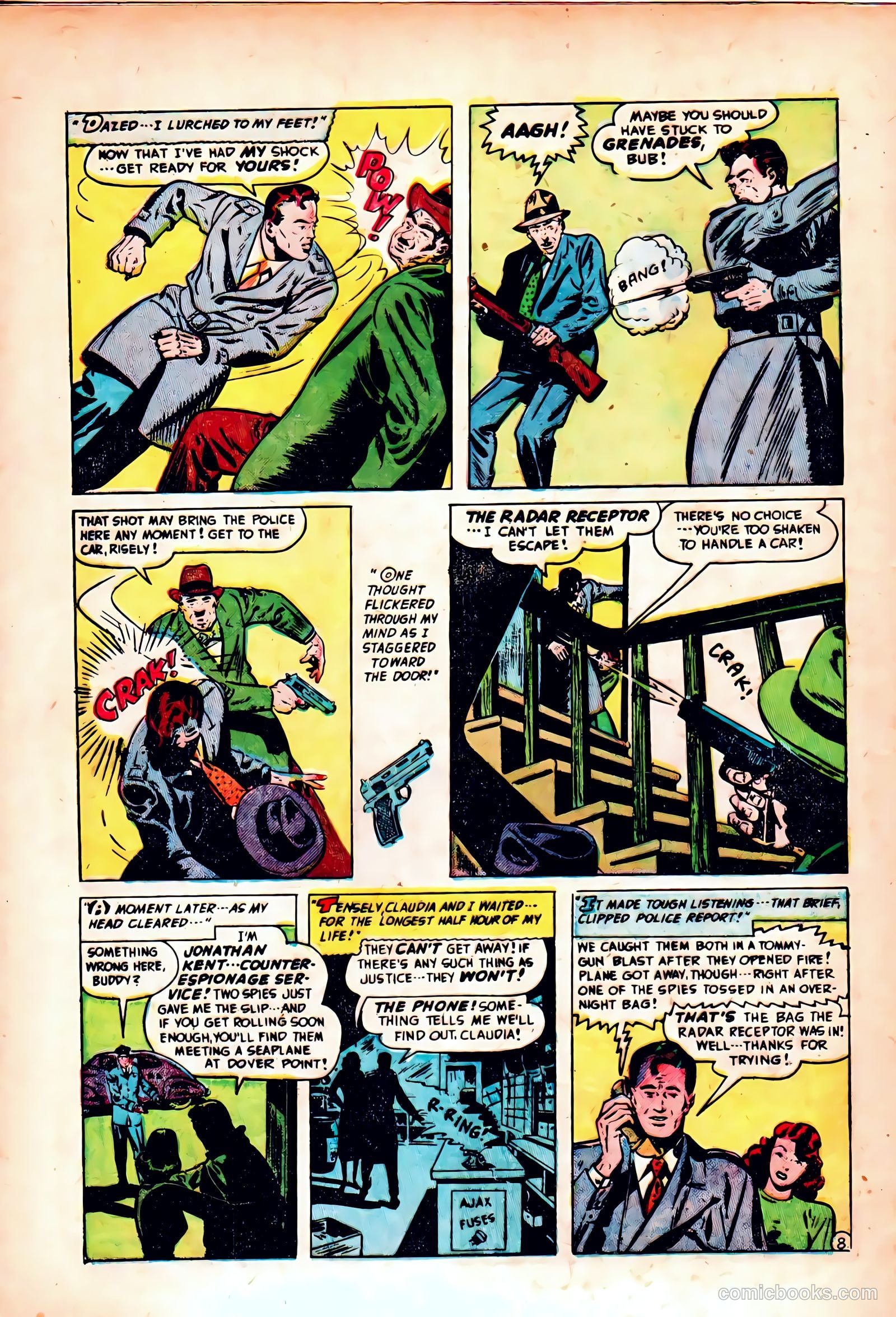 Spy and Counterspy #2 (1949) — page 10 of 52