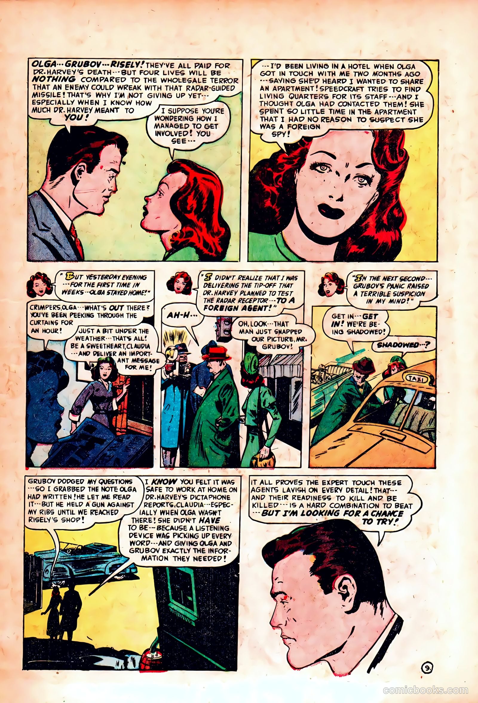 Spy and Counterspy #2 (1949) — page 11 of 52